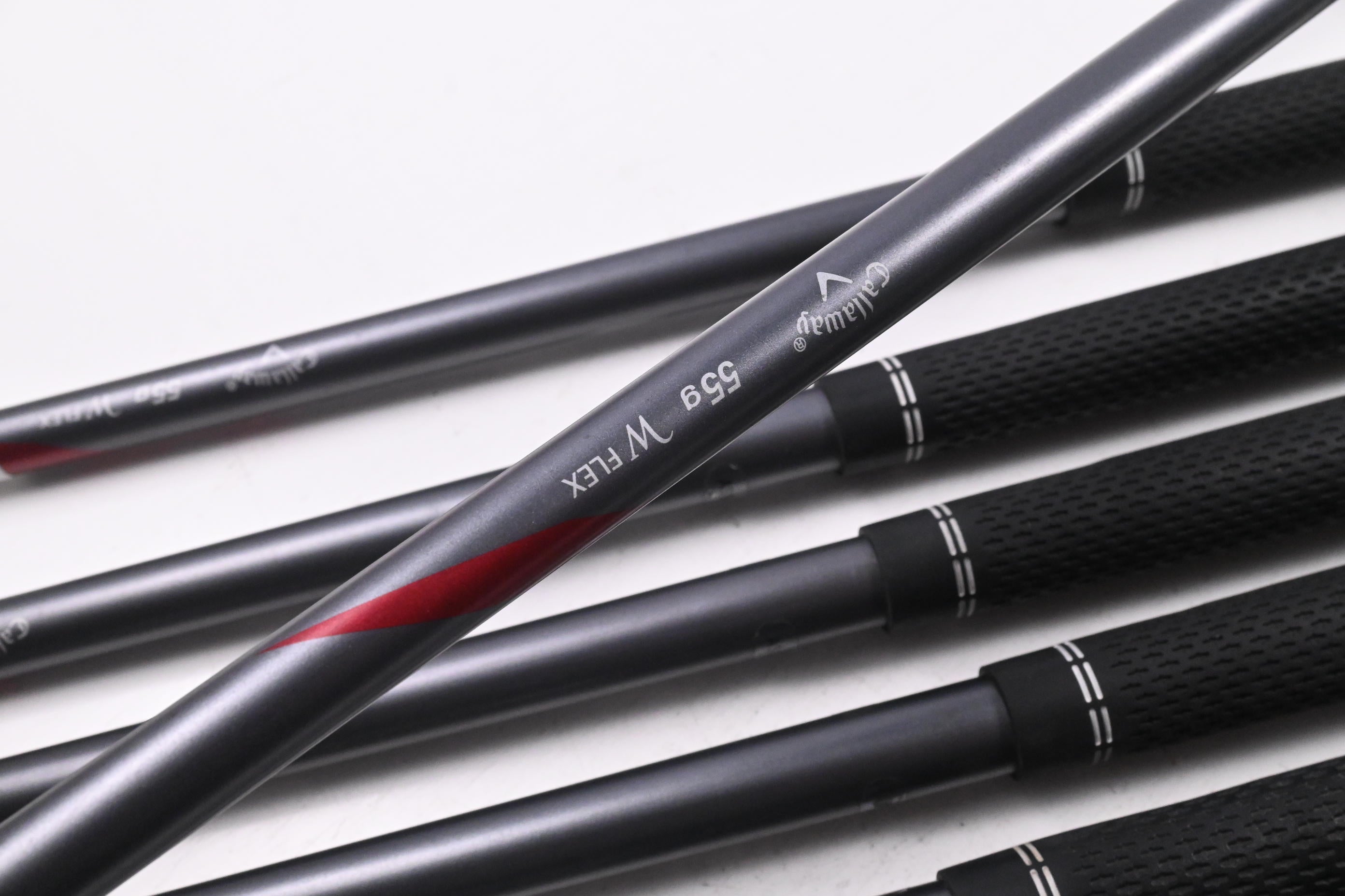 Ladies Callaway RAZR X Irons / 6-PW+AW+SW+LW / Ladies Flex Callaway X 55 Shafts