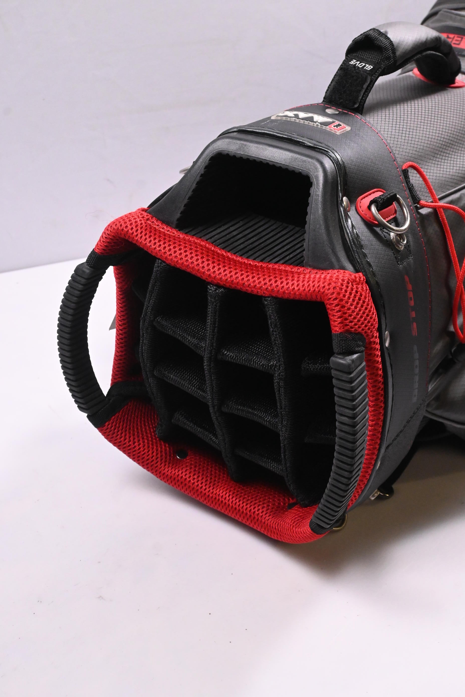 Big Max Aqua Sport Dry Series Cart Bag / 15-Way Divider / Black & Red