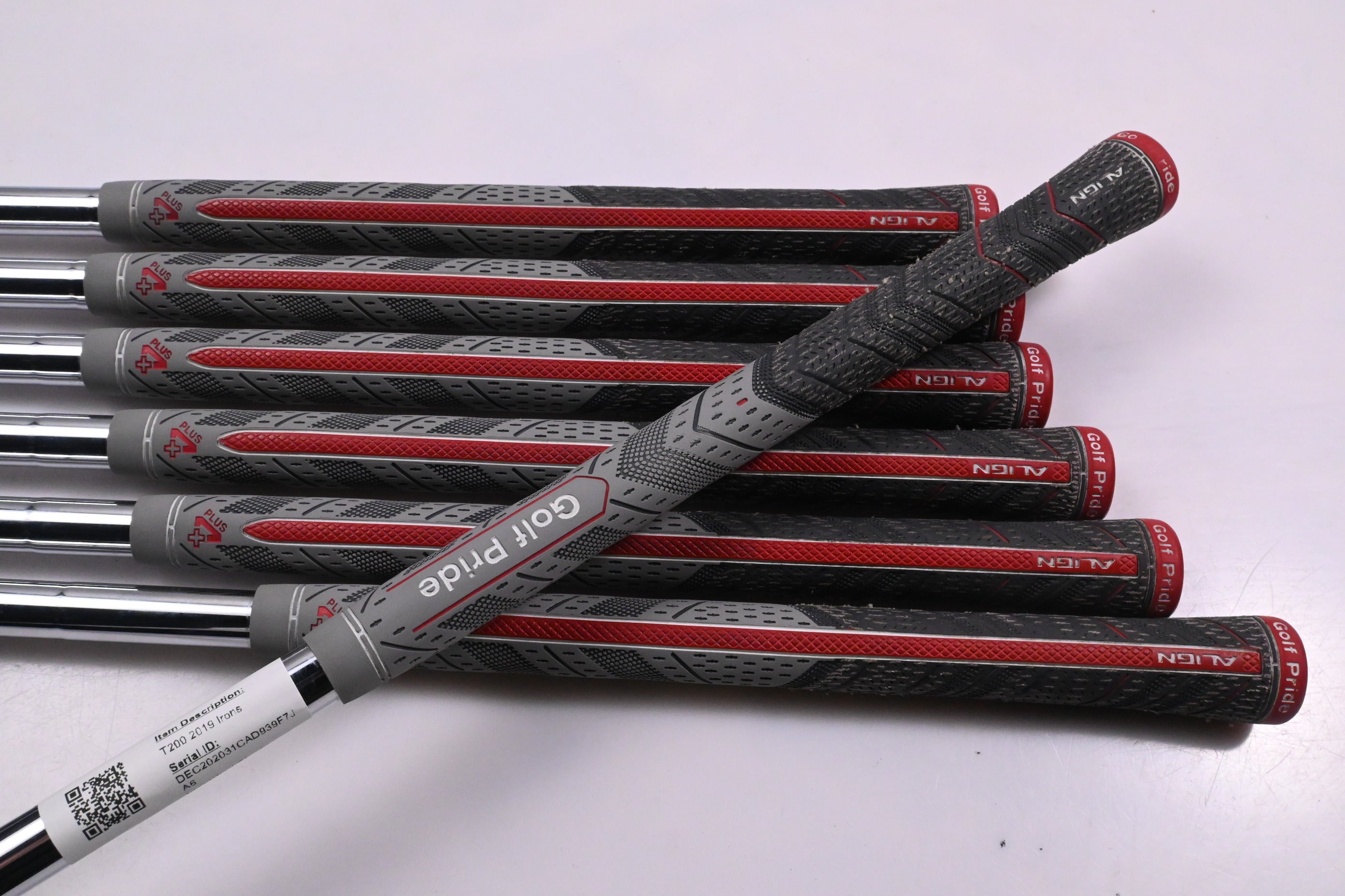 Titleist T200 2019 Irons / 5-PW+48° / Regular Flex AMT Black R300 Shafts