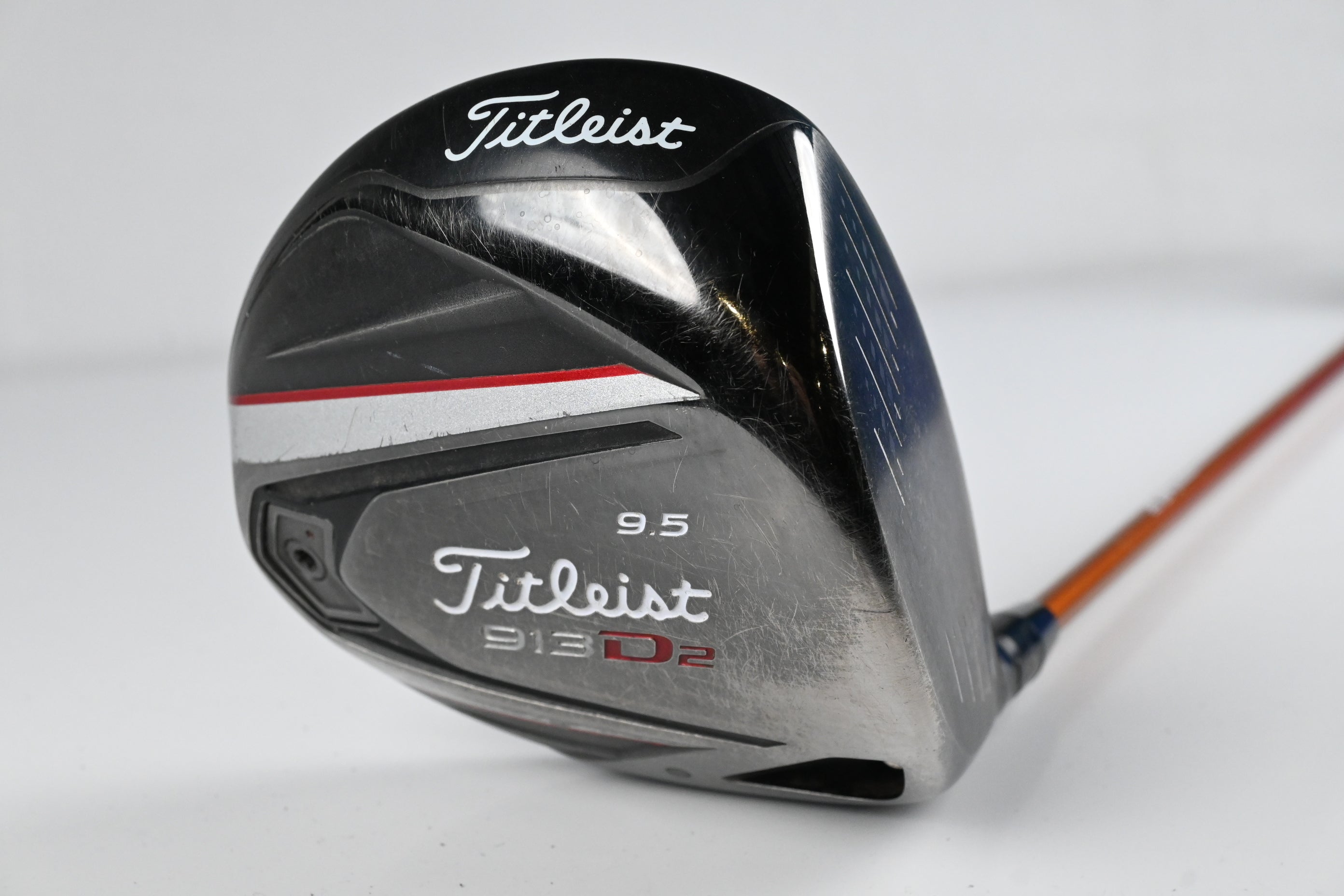 Titleist 913 D3 Driver / 9.5 Degree / Stiff Flex Aldila NVS Orange 55 Shaft
