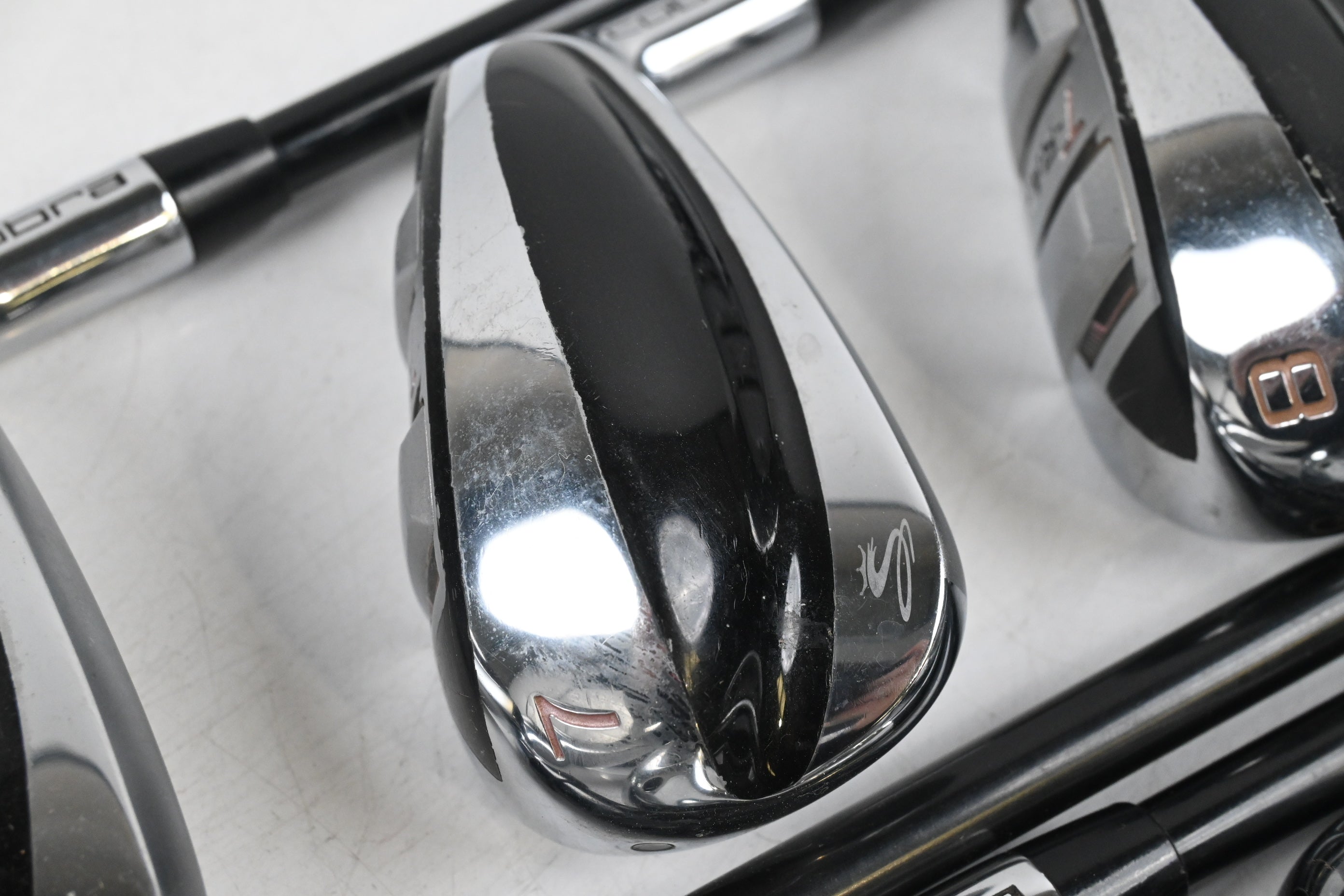 Ladies Cobra T-Rail Hybrid Combo Irons / 6-PW+SW / Ladies Flex Ultralite 45
