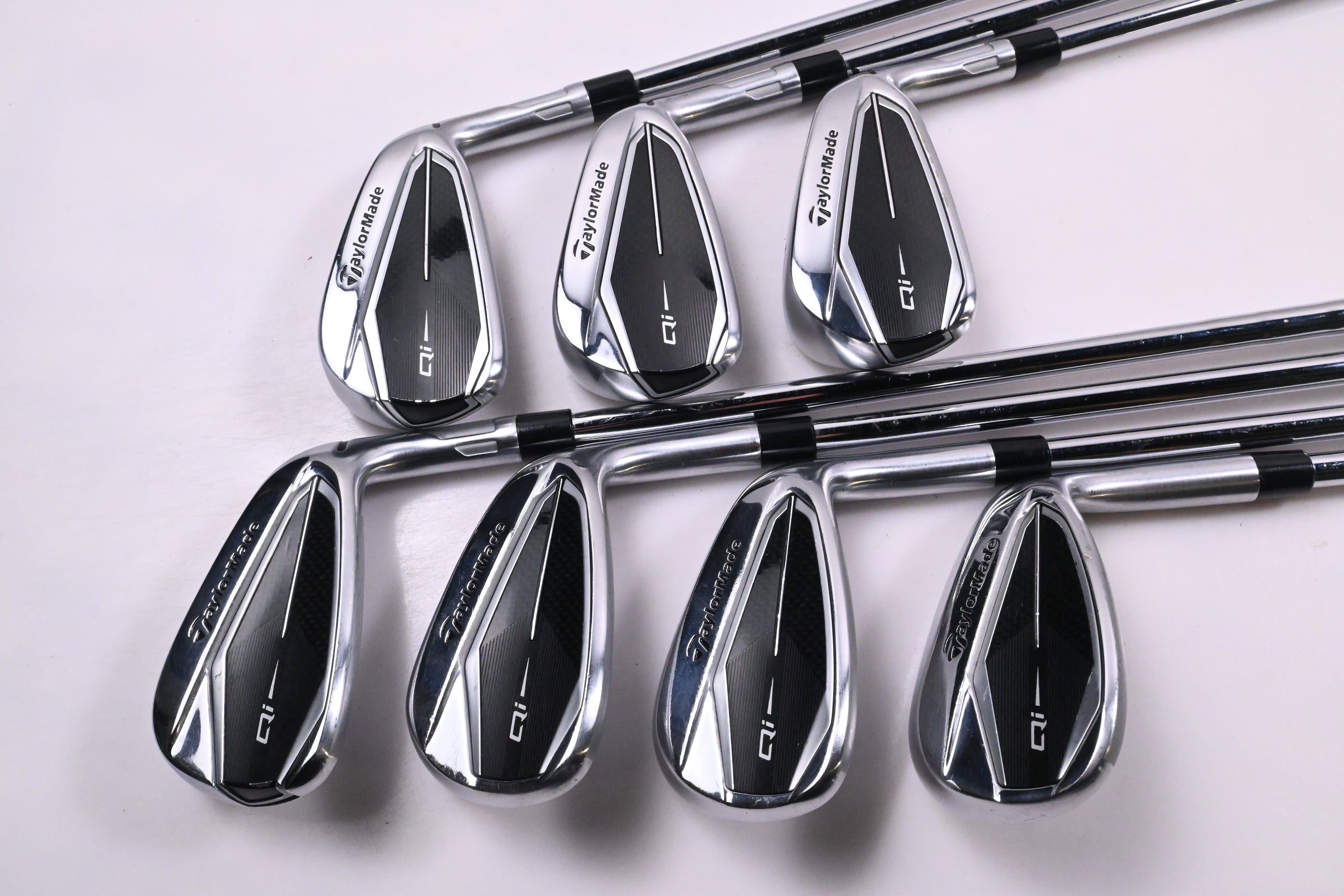 Taylormade Qi Irons / 5-PW+SW / Stiff Flex KBS MAX MT 85 Shaft