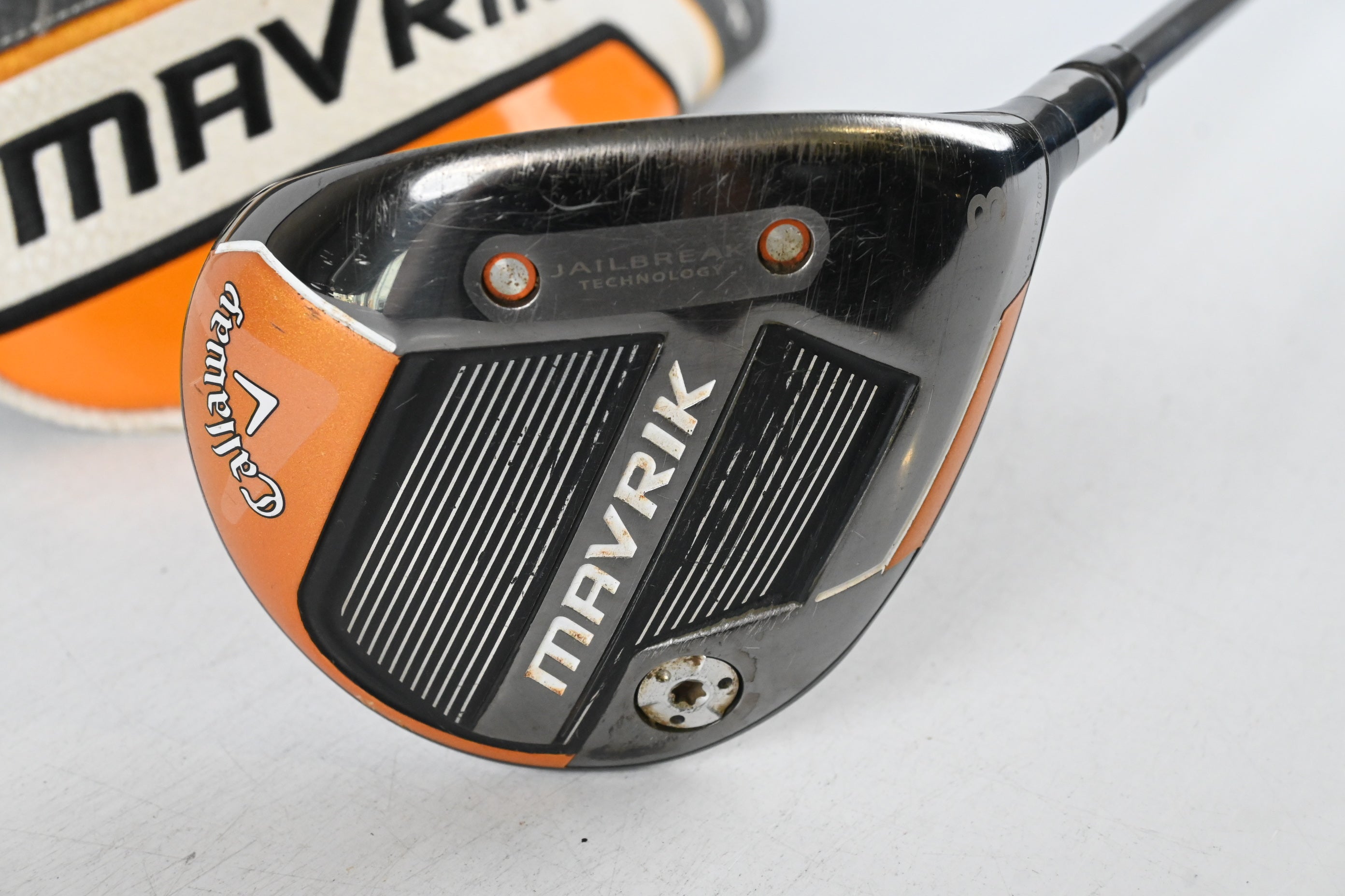 Callaway Mavrik #3 Wood / 15 Degree / Stiff Flex Evenflow Riptide 60 Shaft