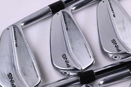 Ping Blueprint Irons / 4-9i / Green Dot / Stiff Flex Ping AWT 2.0 Shafts