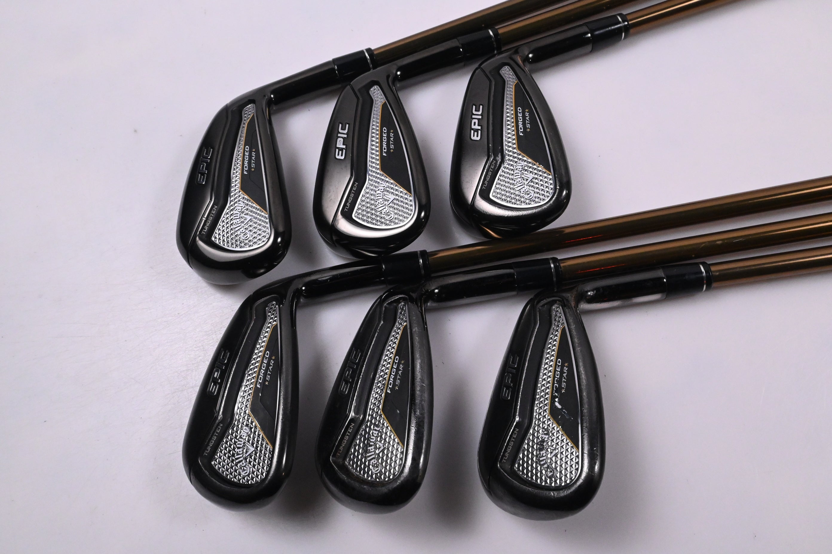 Ladies Callaway Epic Forged Star Irons / 6-PW+GW / Ladies Flex UST Attas 40