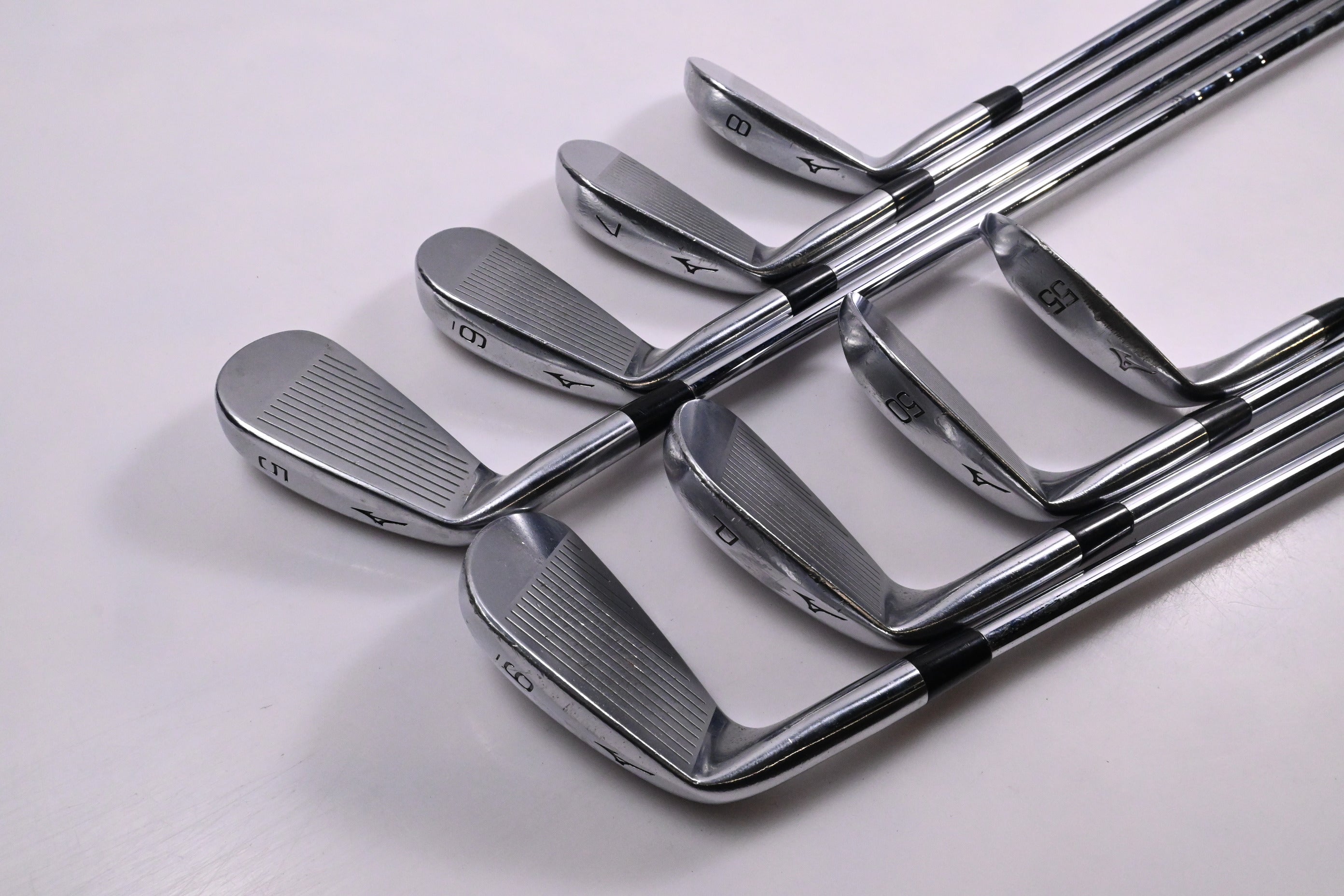 Mizuno MX-200 Irons / 5-PW+50°+55° / Regular Flex Dynalite Gold XP R300 Shafts