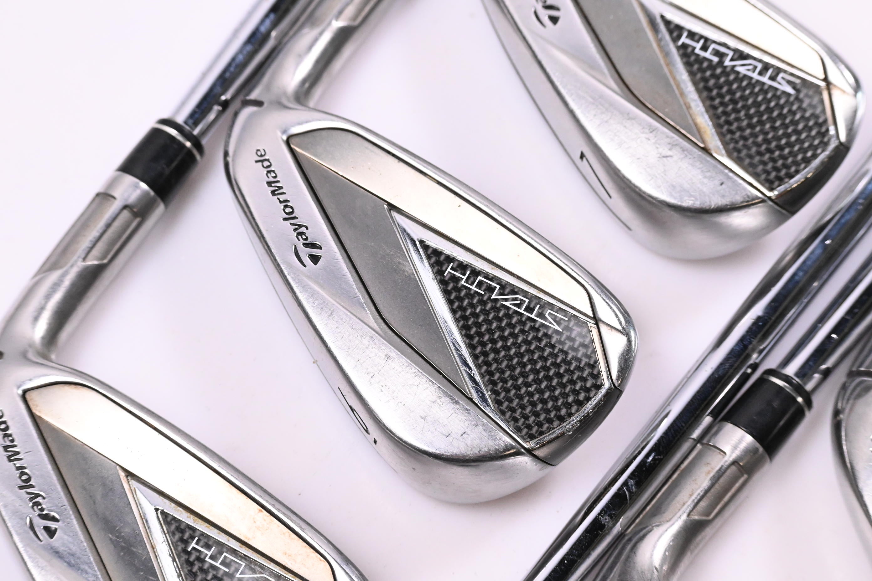 Taylormade Stealth Irons / 5-PW+GW / Stiff Flex Dynamic Gold 105 S300 Shafts