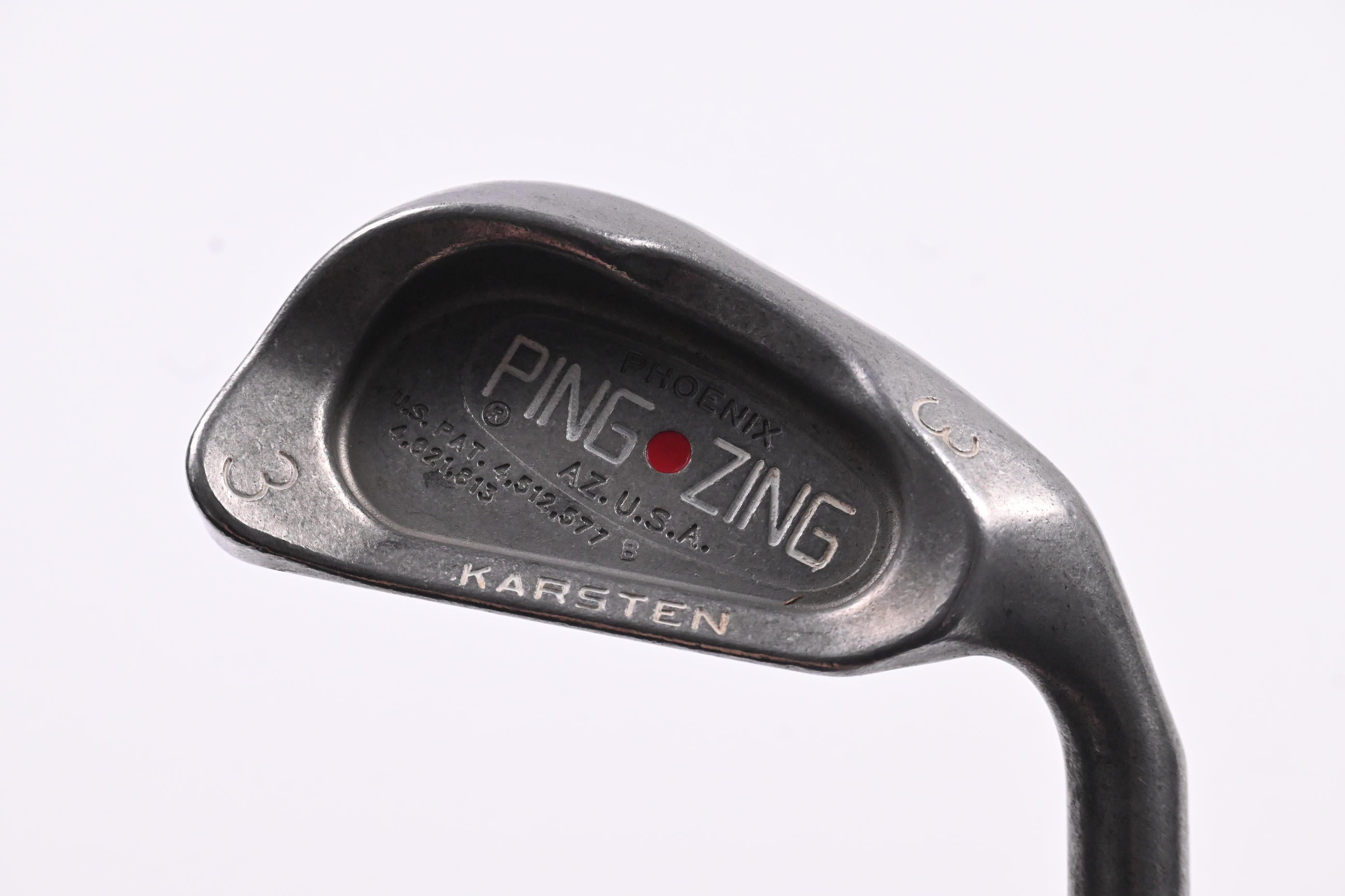 Ping Zing #3 Iron / 20.5 Degree / Red Dot / Stiff Flex Ping KT-M Shaft