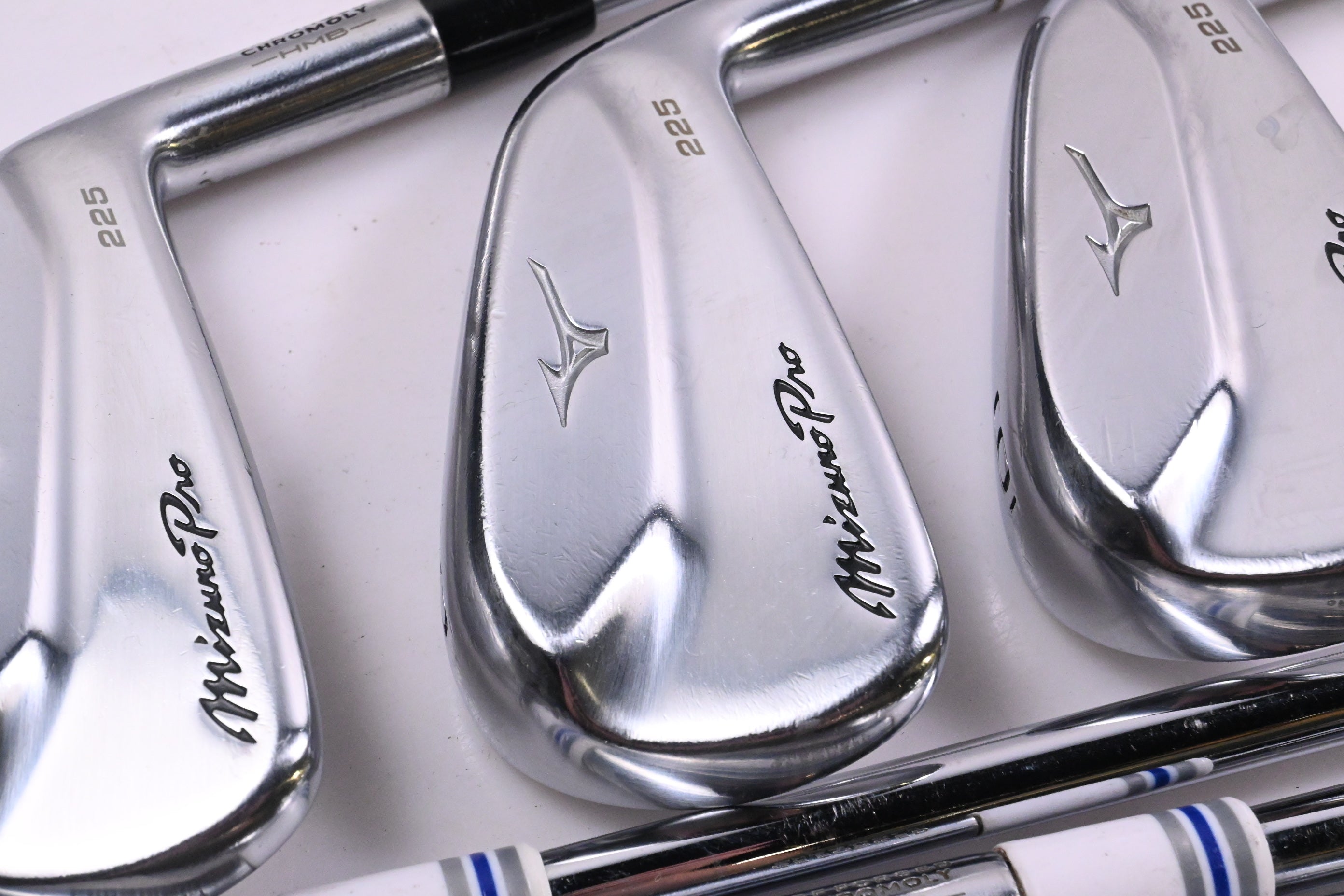 Mizuno Pro 225 Irons / 4-PW / Stiff Flex KBS Tour 120 Shafts