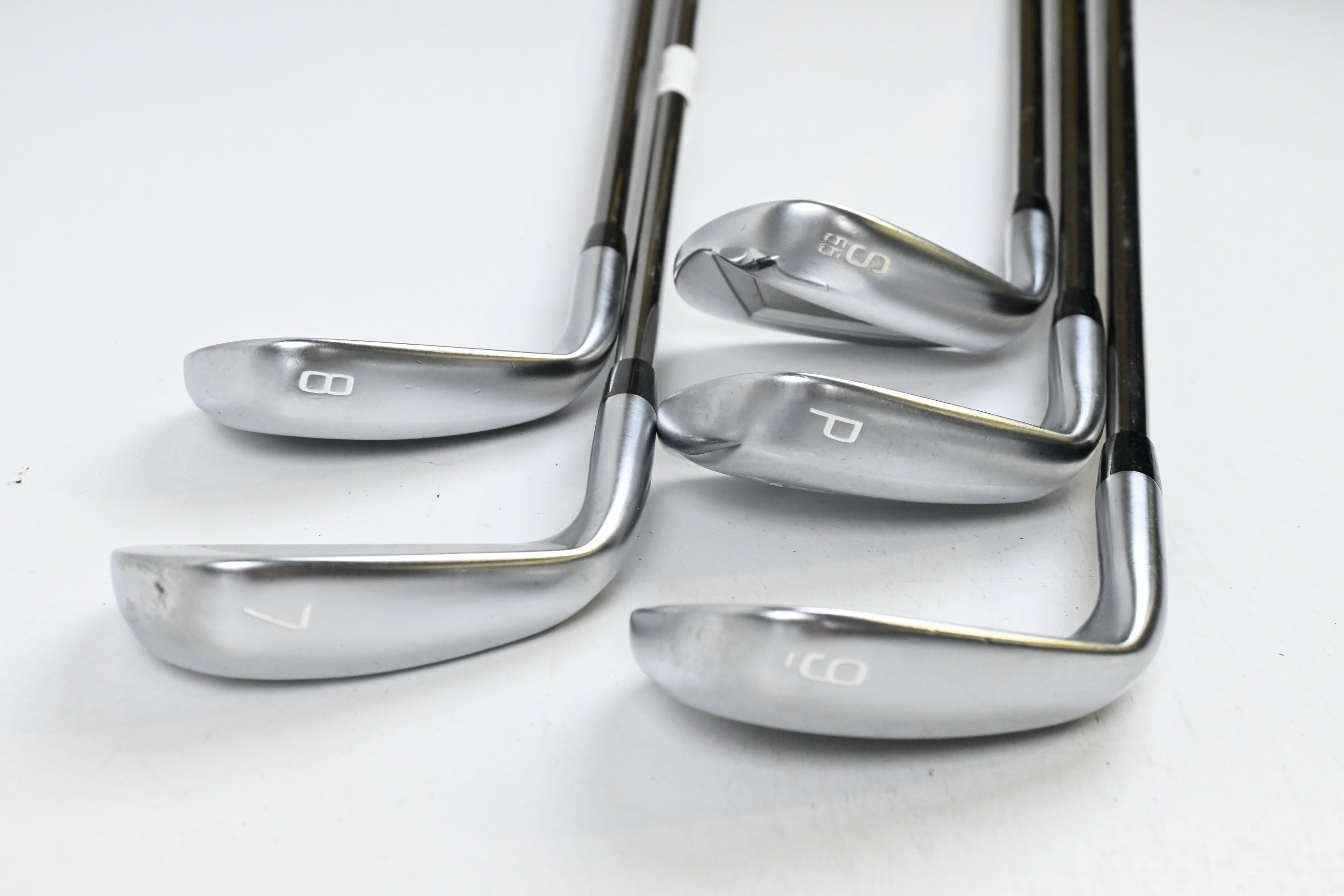 Mizuno JPX 919 Hot Metal Irons / 7-PW+SW / Senior Flex UST Mamiya Recoil ESX 460