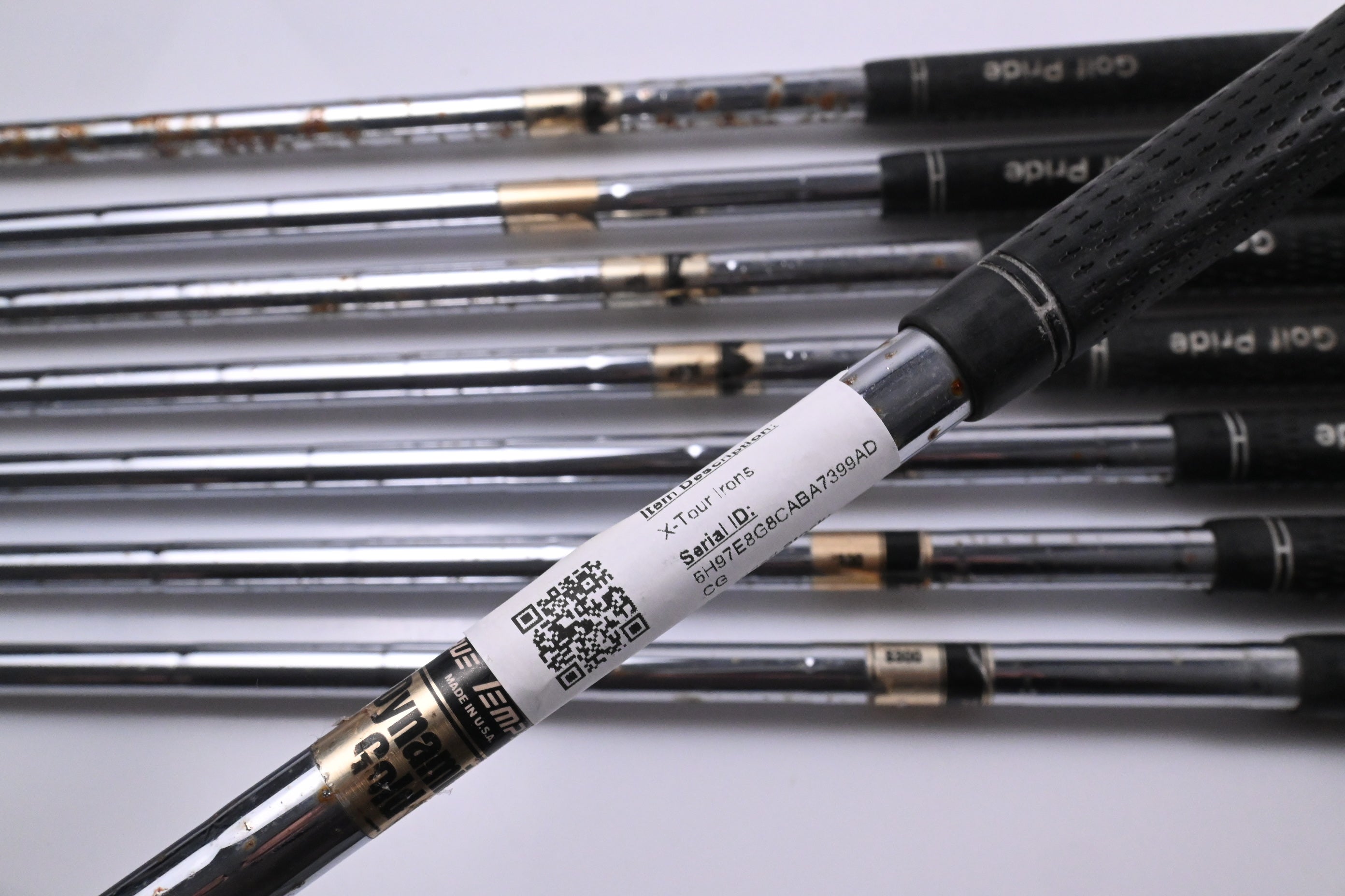 Callaway X-Tour Irons / 3-PW / Stiff Flex Dynamic Gold S300 Shafts