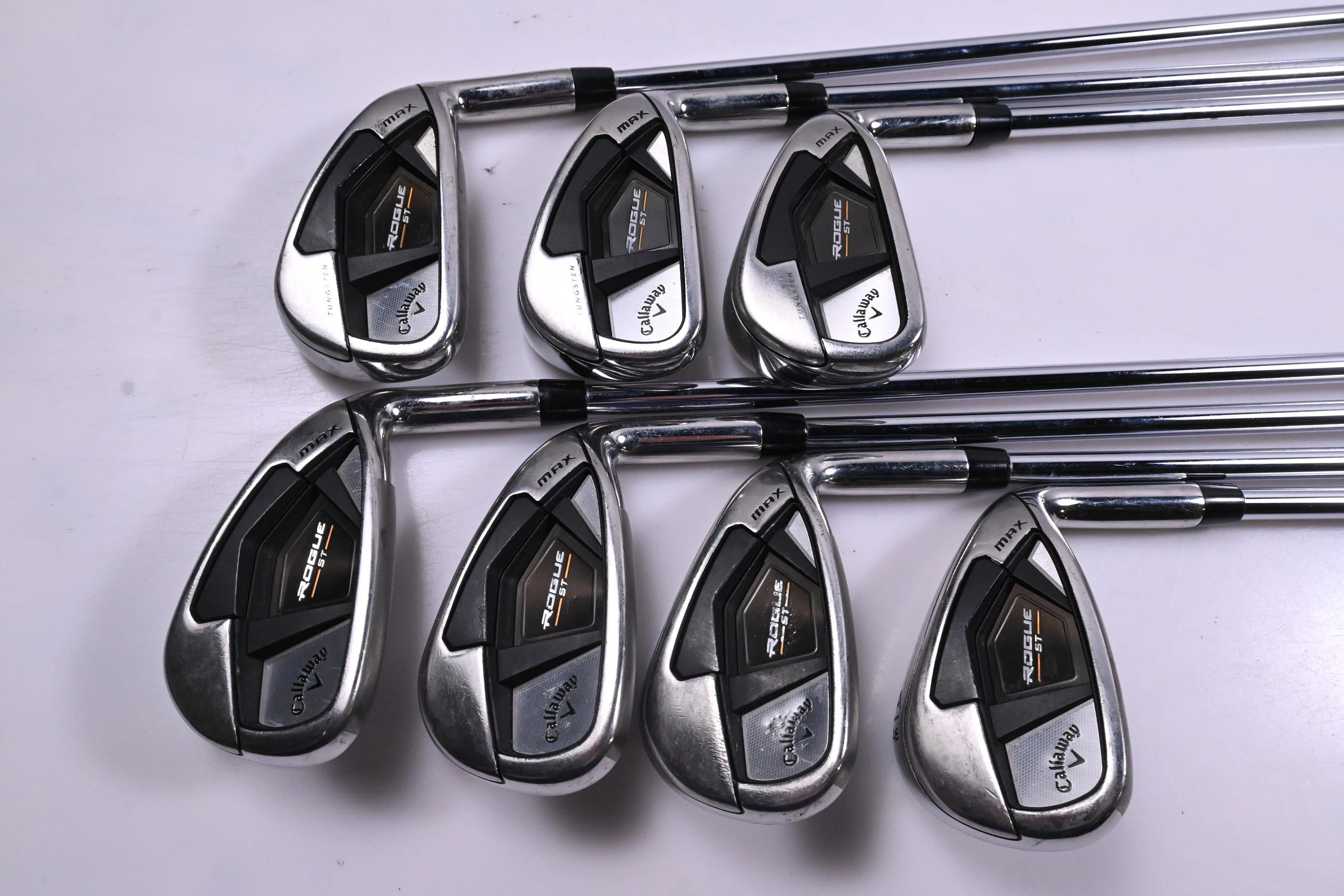 Callaway Rogue ST Max Irons / 5-PW+GW / Regular Flex Elevate MPH 95 Shafts