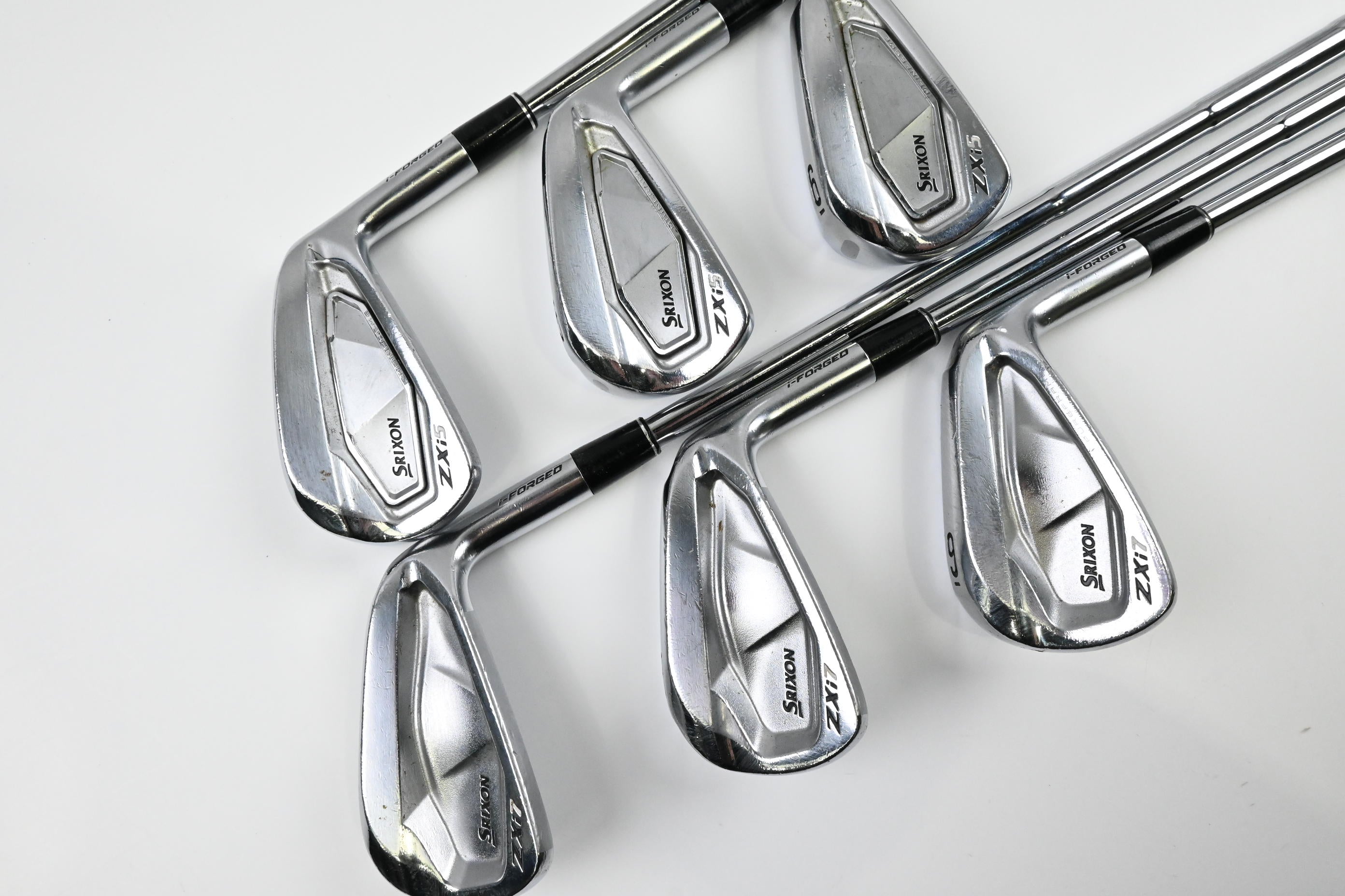 Srixon ZXi5 / ZXi7 Combo Irons / 4-9 / Stiff Flex Dynamic Gold Mid 115 S300 Shafts