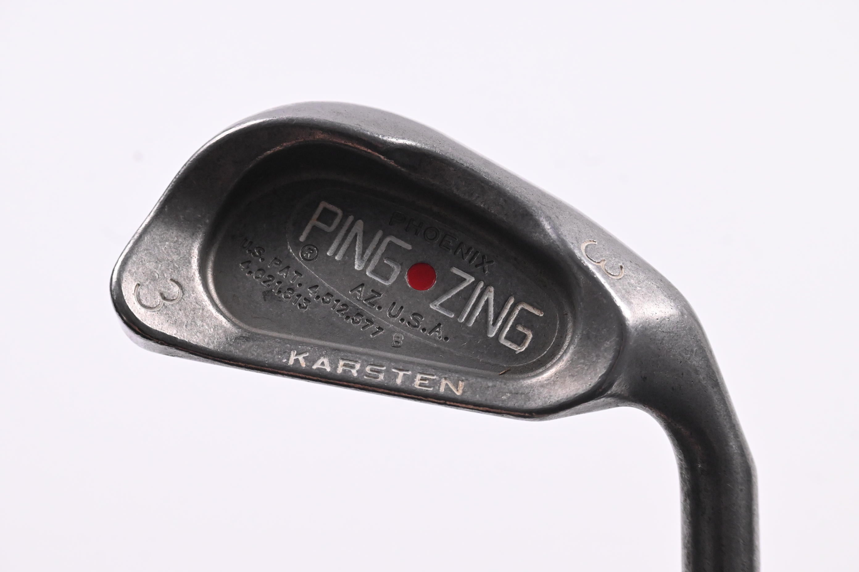 Ping Zing #3 Iron / 20.5 Degree / Red Dot / Stiff Flex Ping KT-M Shaft