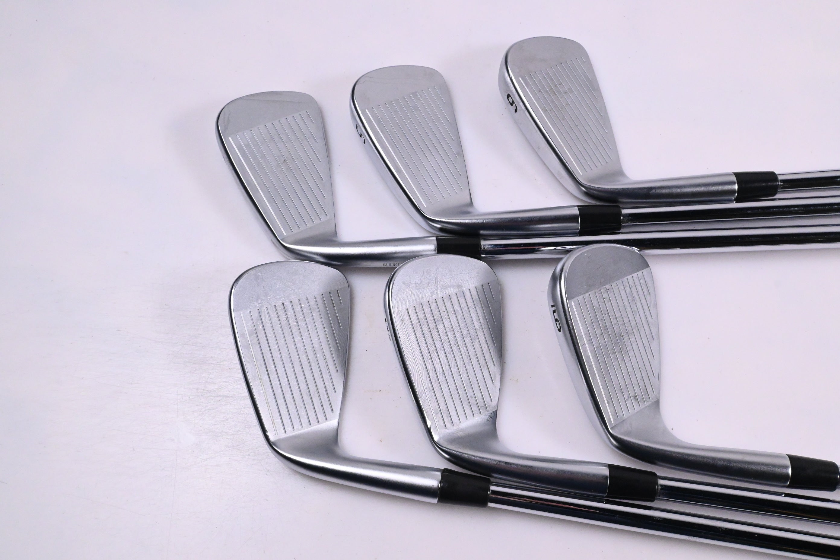 Ping Blueprint Irons / 4-9i / Green Dot / Stiff Flex Ping AWT 2.0 Shafts