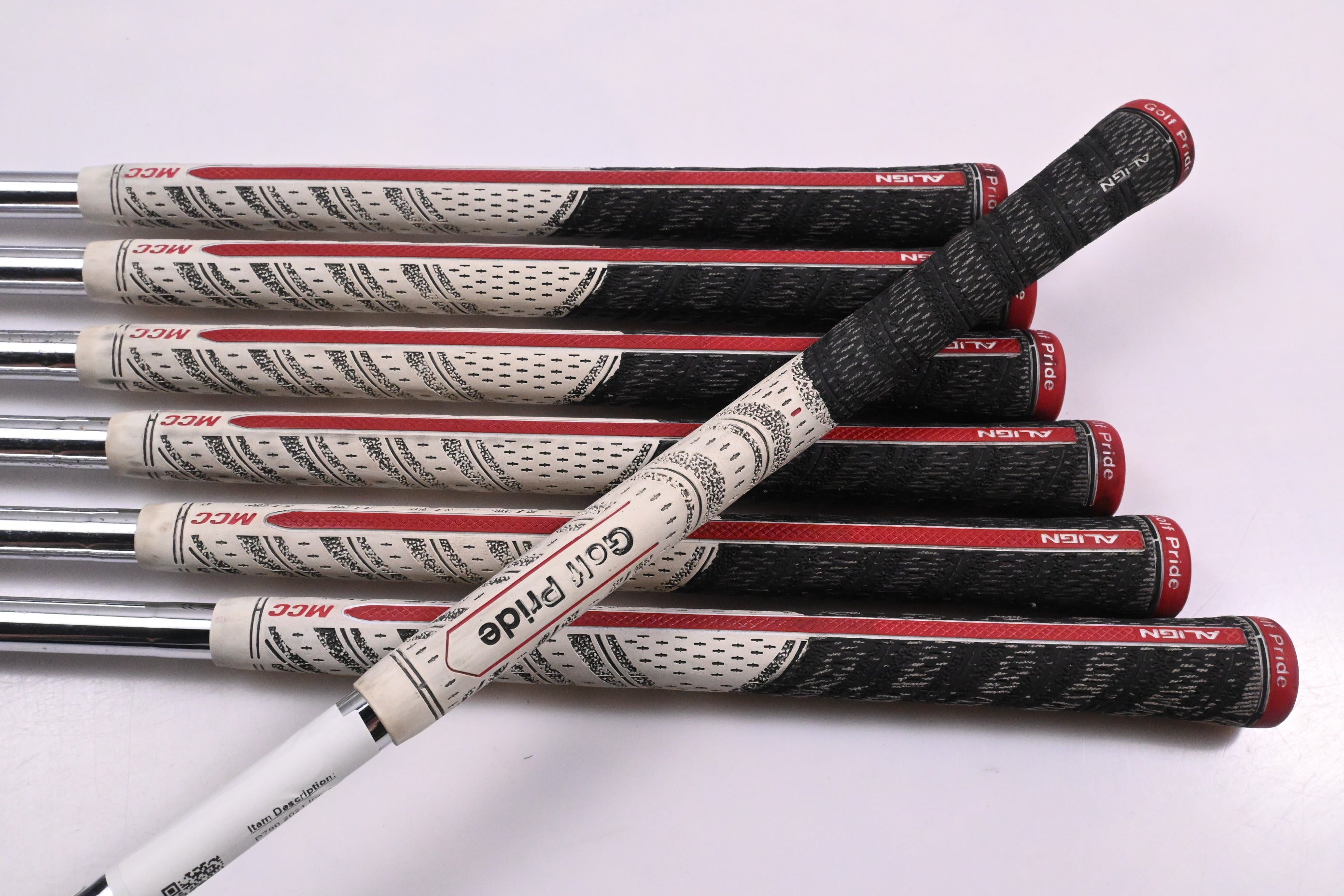 Left Hand Taylormade P790 2021 Irons / 5-PW+GW / Regular Flex KBS MAX MT 85