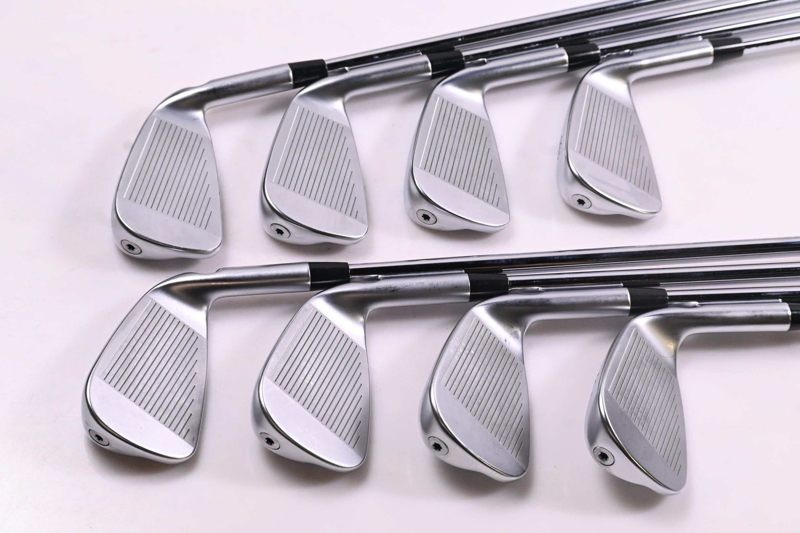Left Hand Ping i525 Irons / 4-PW / Stiff Flex Ping AWT 2.0 Shafts