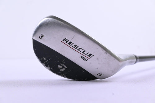 Taylormade Rescue Mid #3 Hybrid / 19 Degree / Stiff Flex Ultralite Shaft