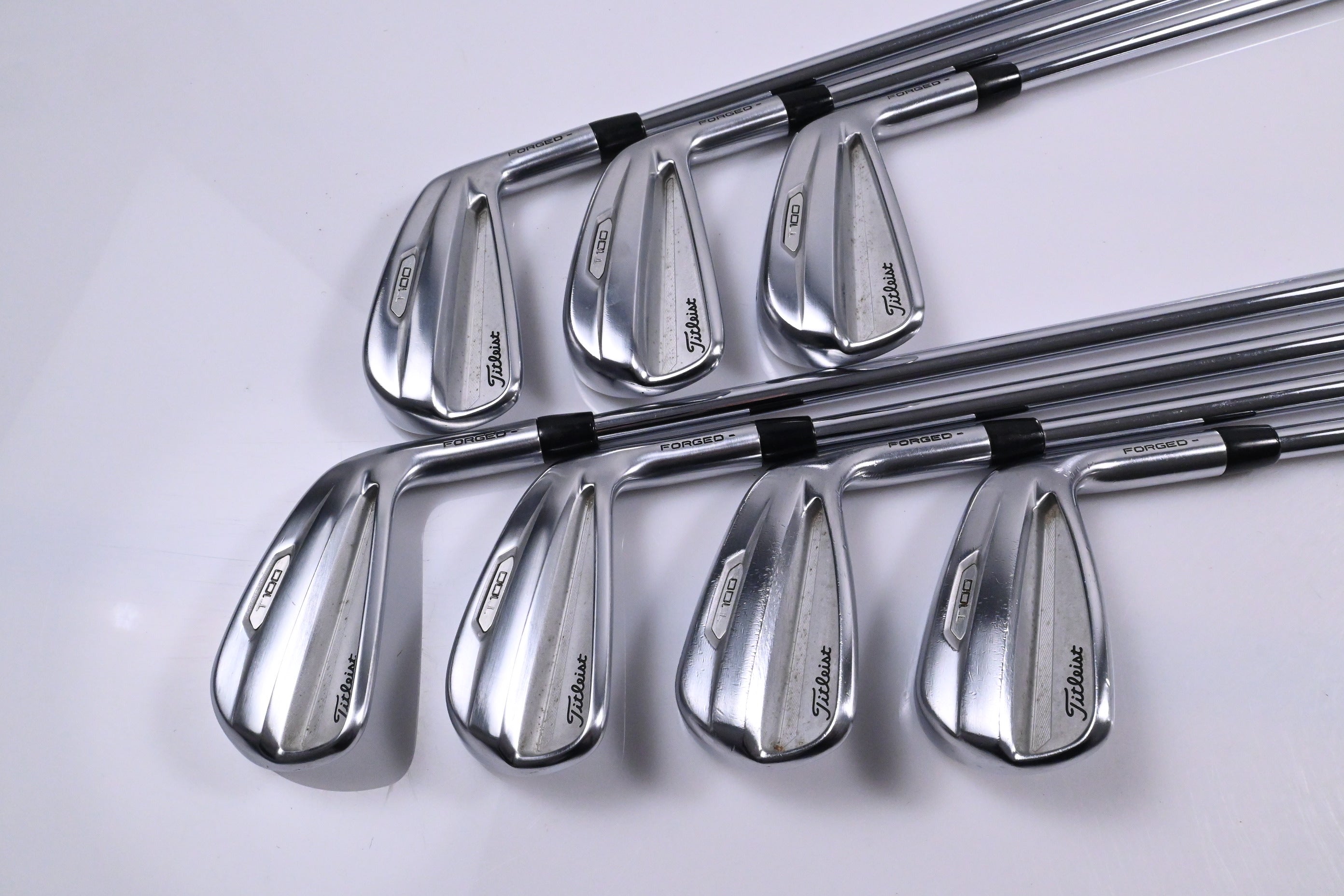 Titleist T100 2021 Irons / 3-9i / X-Flex Project X Rifle Shaft