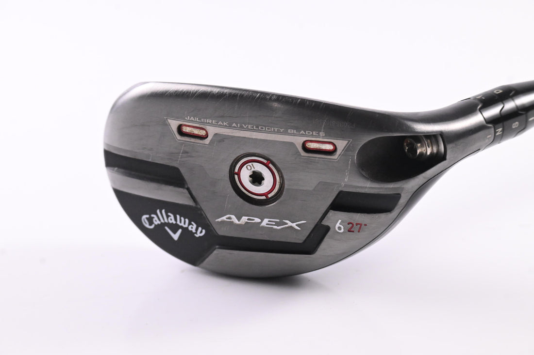 Callaway Apex 21 #6 Hybrid / 27 Degree / Regular Flex UST Recoil Dart 75 Shaft