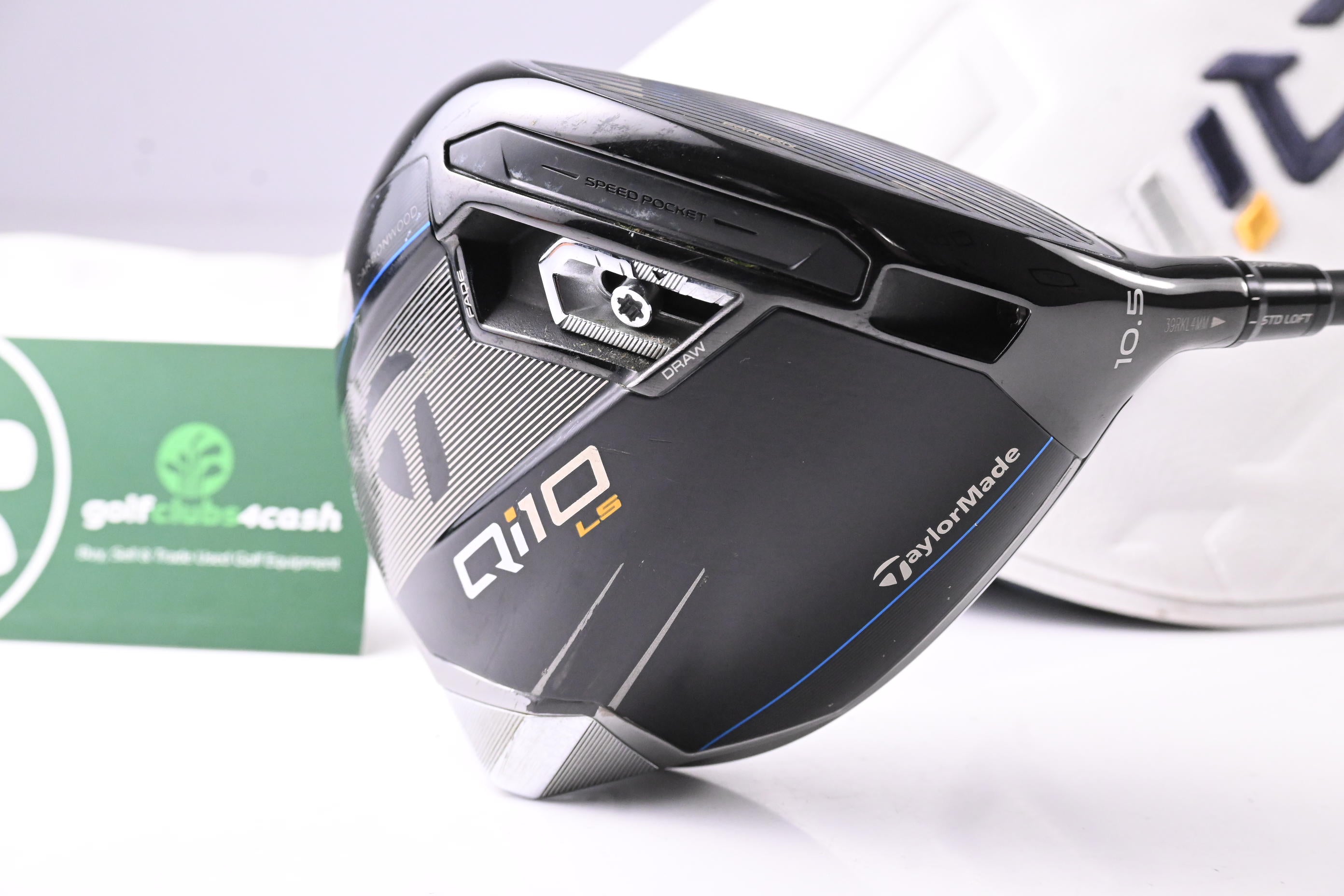 Taylormade Qi10 LS Driver / 10.5 Degree / Stiff Flex Kai'li CB Blue 60 Shaft
