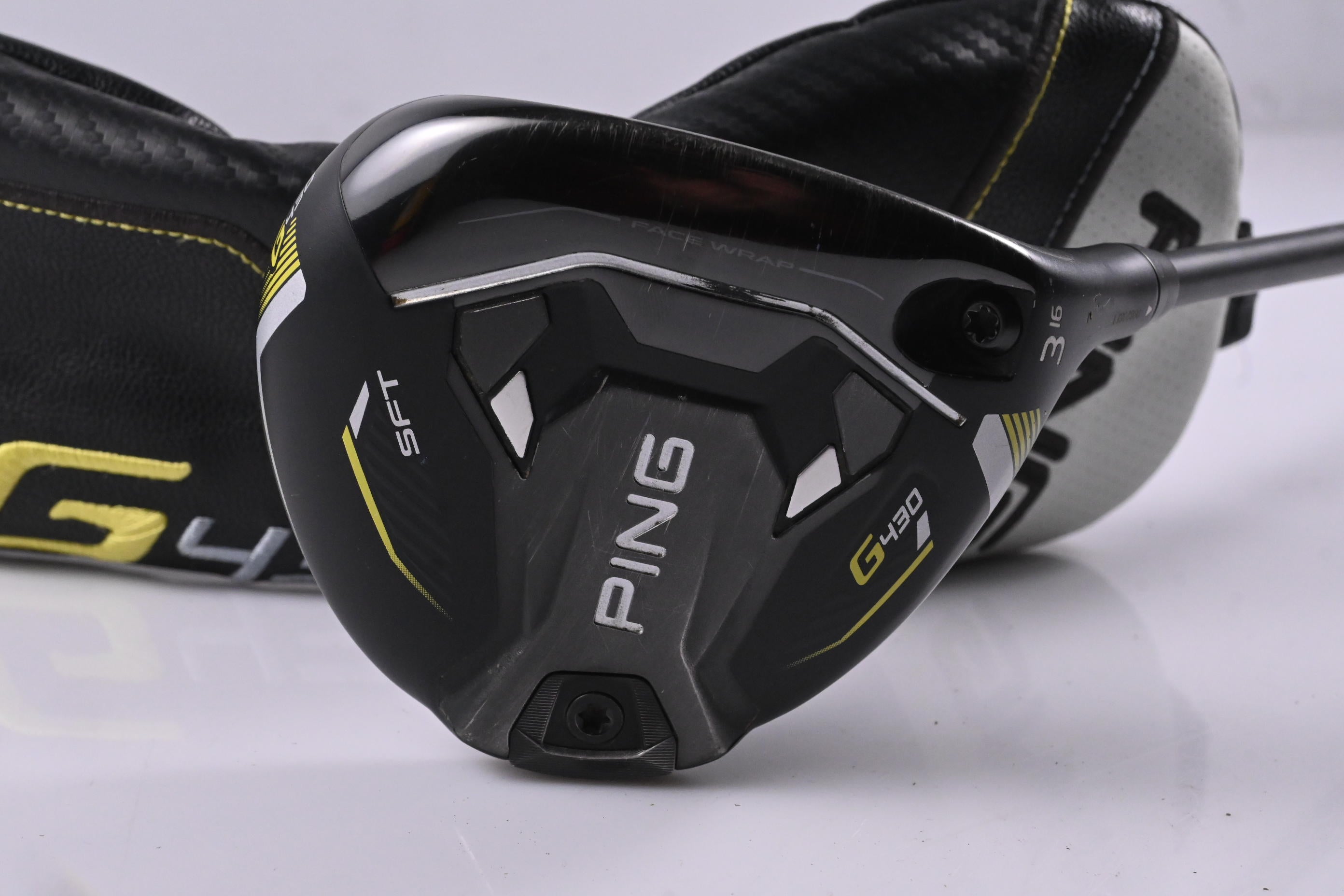 Ping G430 SFT #3 Wood / 16 Degree / Stiff Flex Ping Alta CB Black 65 Shaft