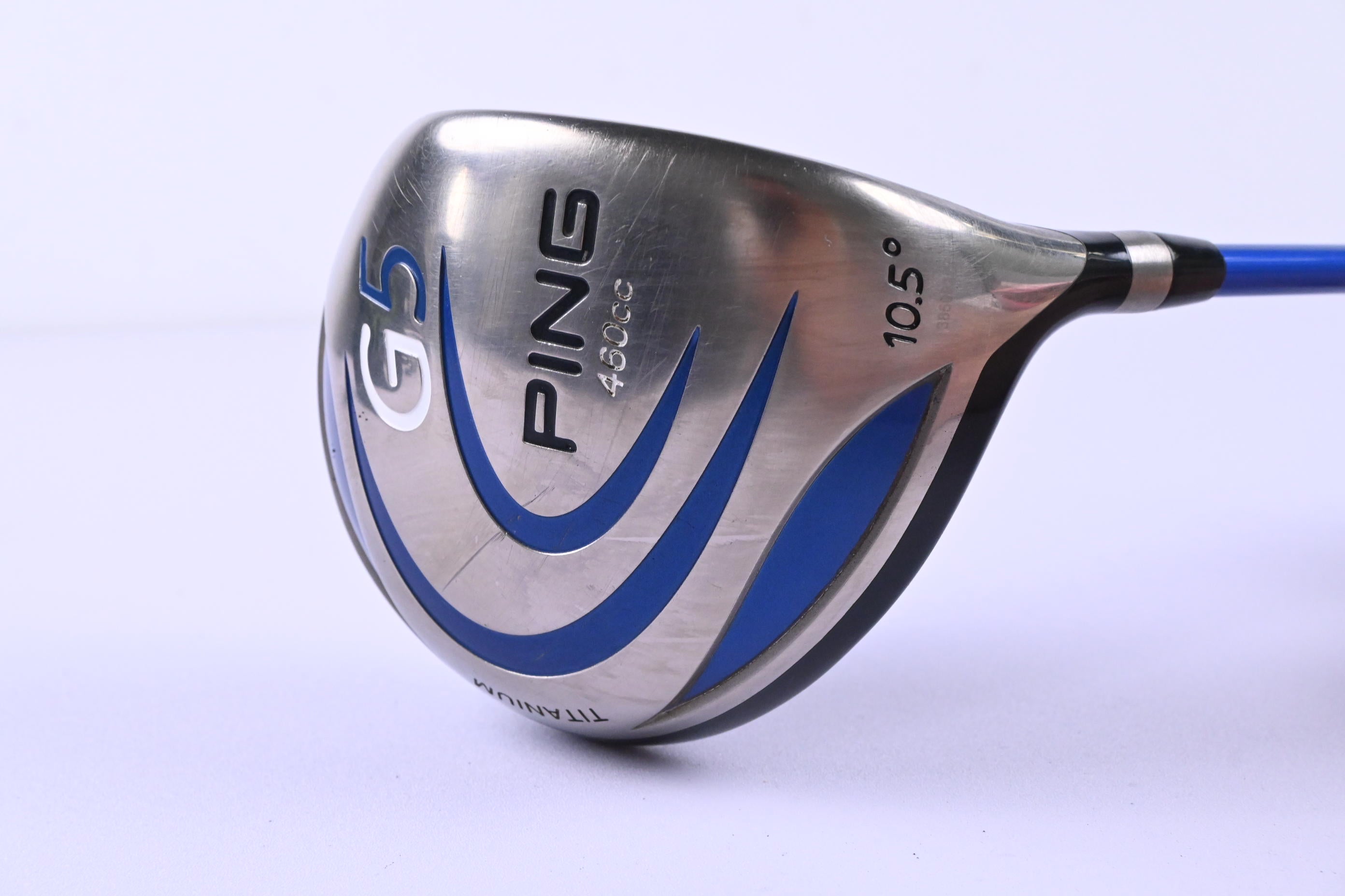 Ping G5 Driver / 10.5 Degree / Regular Flex Grafalloy ProLaunch Blue 65 Shaft