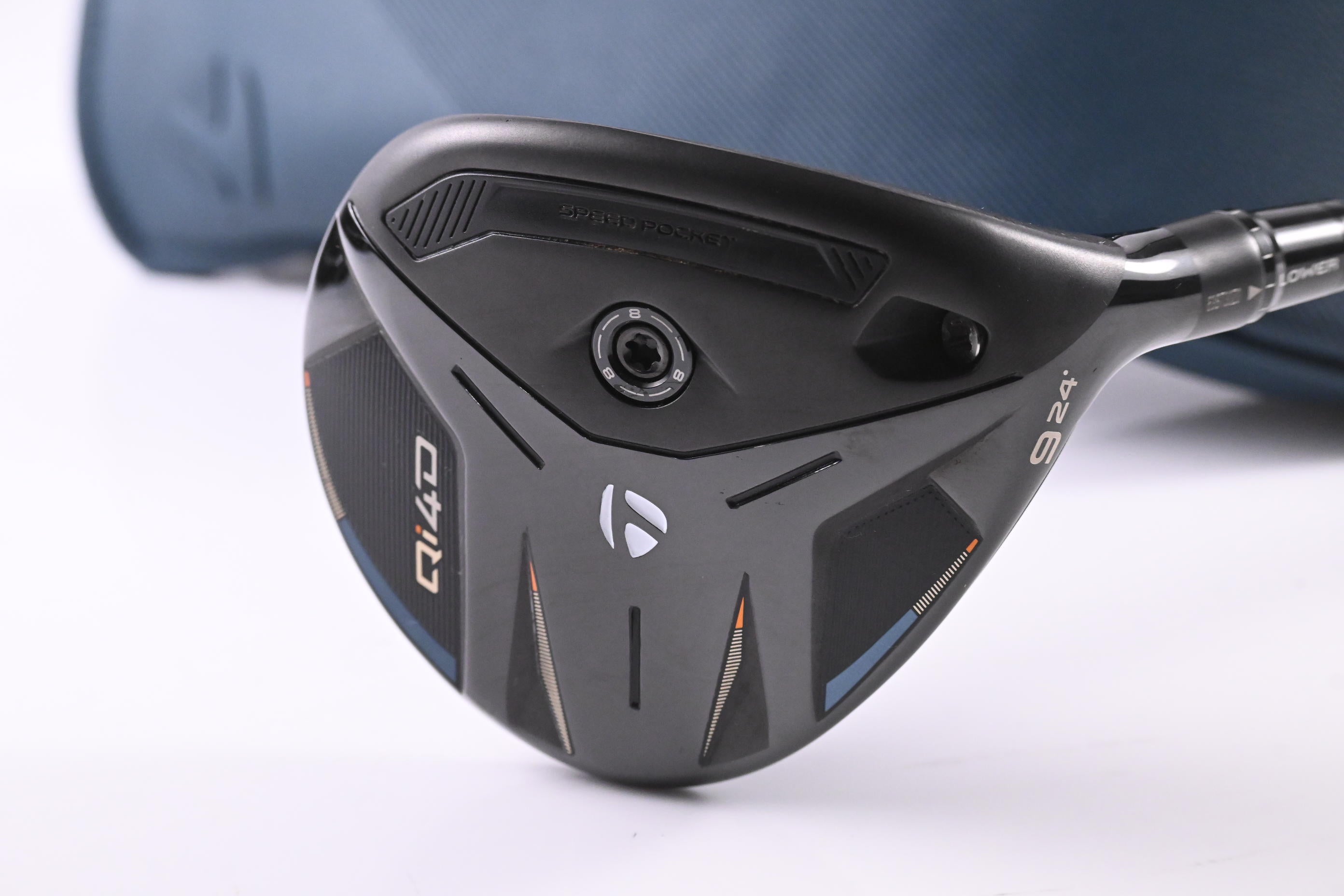 Taylormade Qi4D #9 Wood / 24 Degree / Stiff Flex REAX 65 Shaft