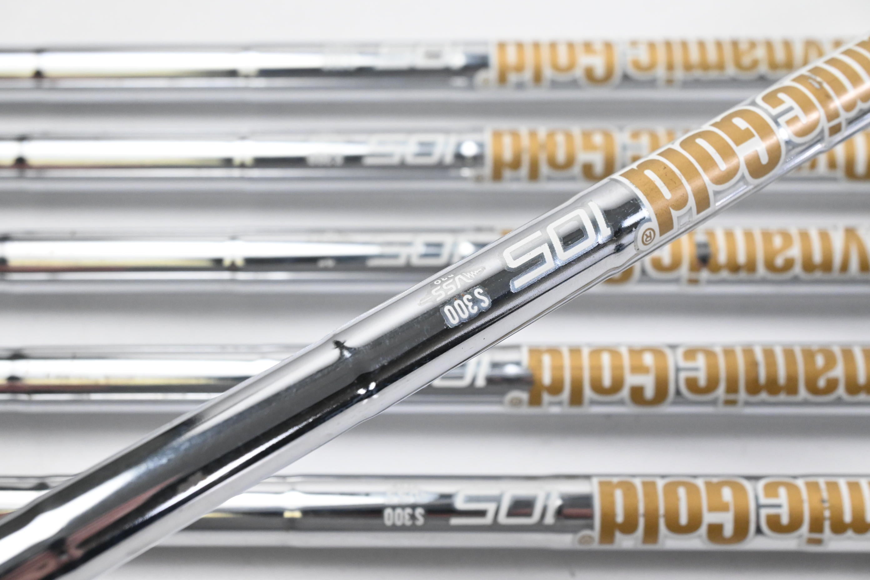 Taylormade P790 2019 Irons / 5-PW / Stiff Flex Dynamic Gold 105 Shafts