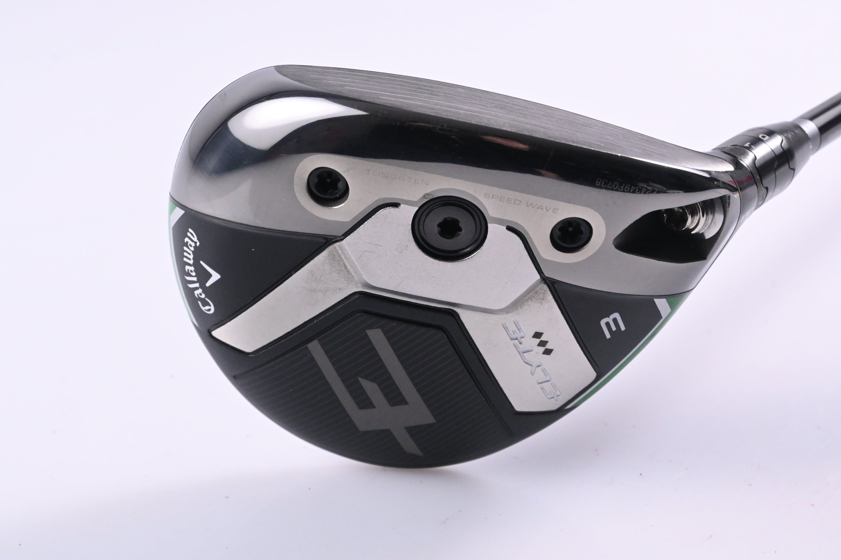 Callaway Elyte Triple Diamond #3 Wood / 15 Degree / Stiff Flex Denali Frost
