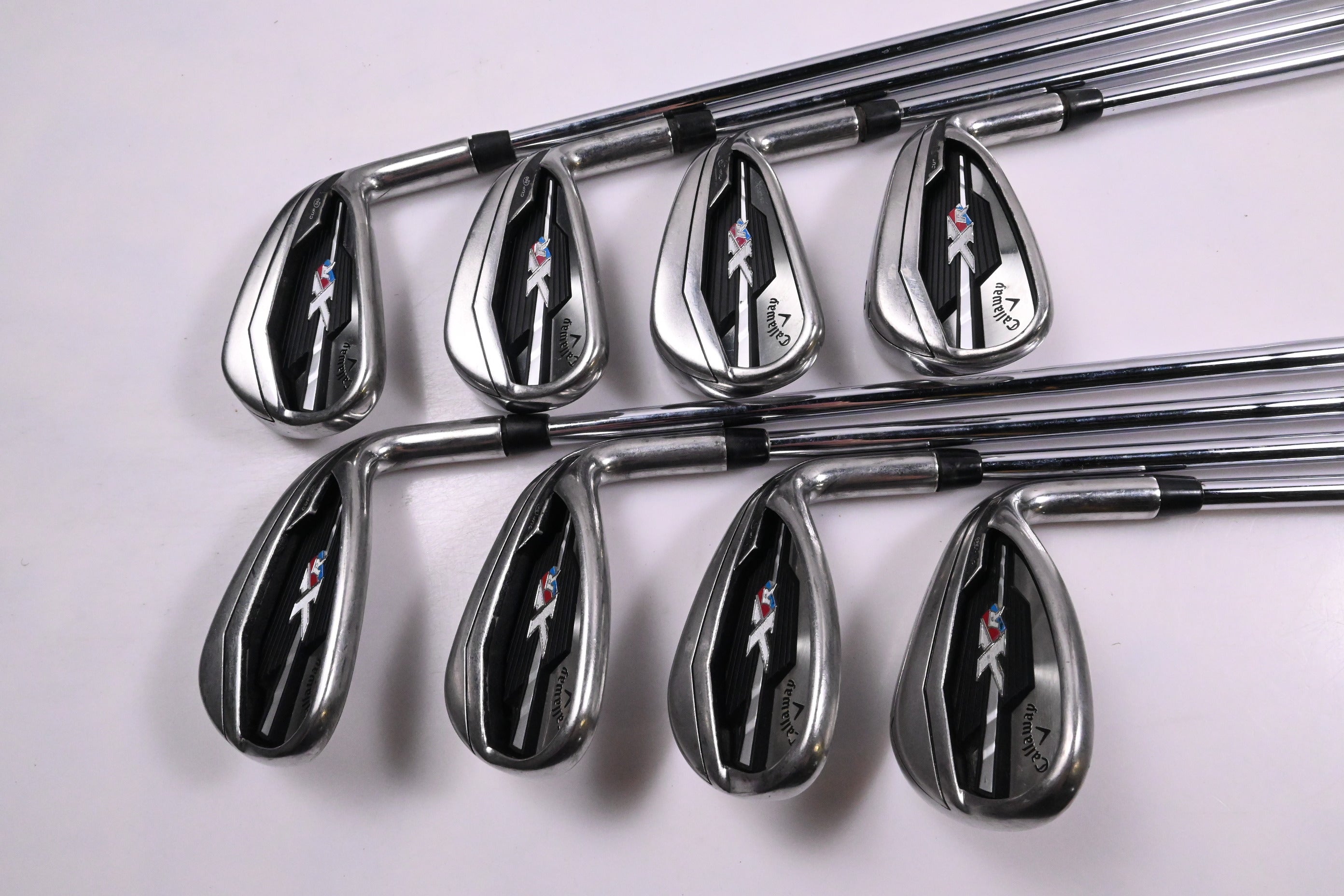 Callaway XR Irons / 5-PW+SW+LW / Regular Flex SpeedStep 80 Shafts