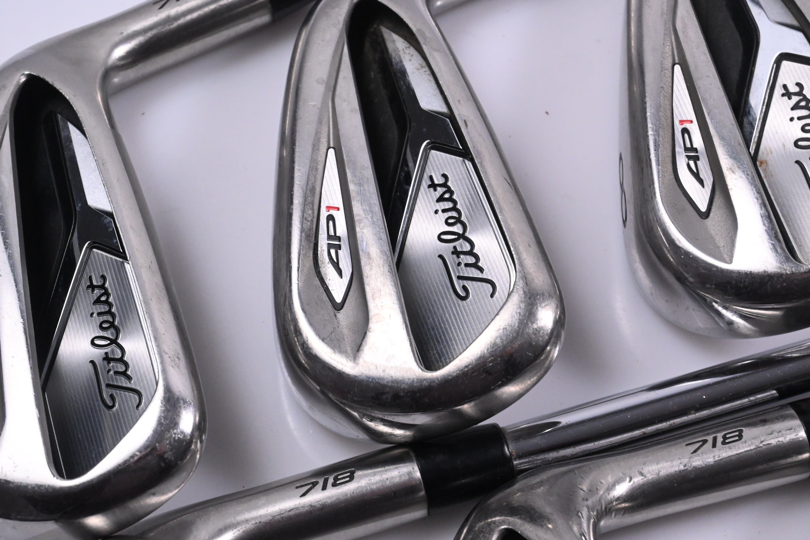 Titleist 718 AP1 Irons / 6-PW+48° / Regular Flex AMT Red R300 Shafts