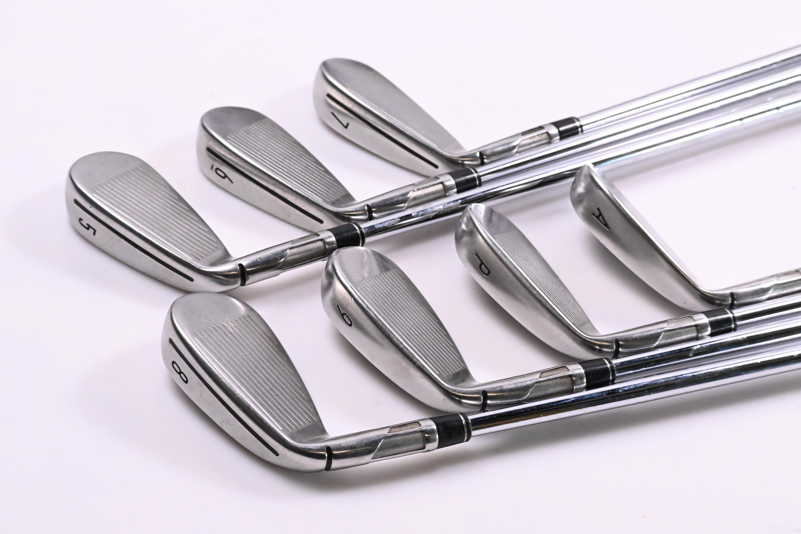 Taylormade Stealth Irons / 5-PW+GW / Stiff Flex Dynamic Gold 105 S300 Shafts