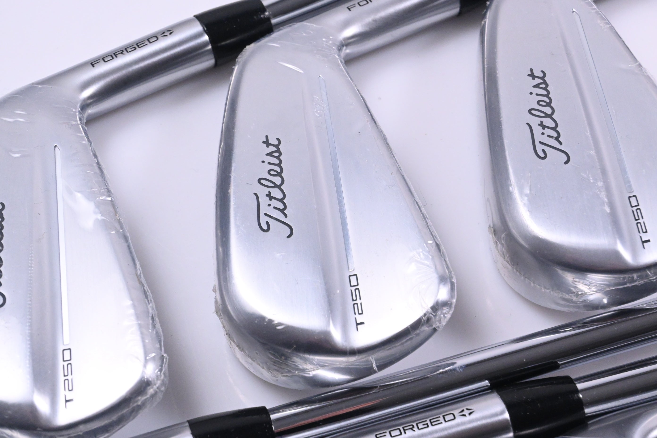 Titleist T250 2025 Irons / 4-PW / Stiff Flex True Temper AMT Black Shafts