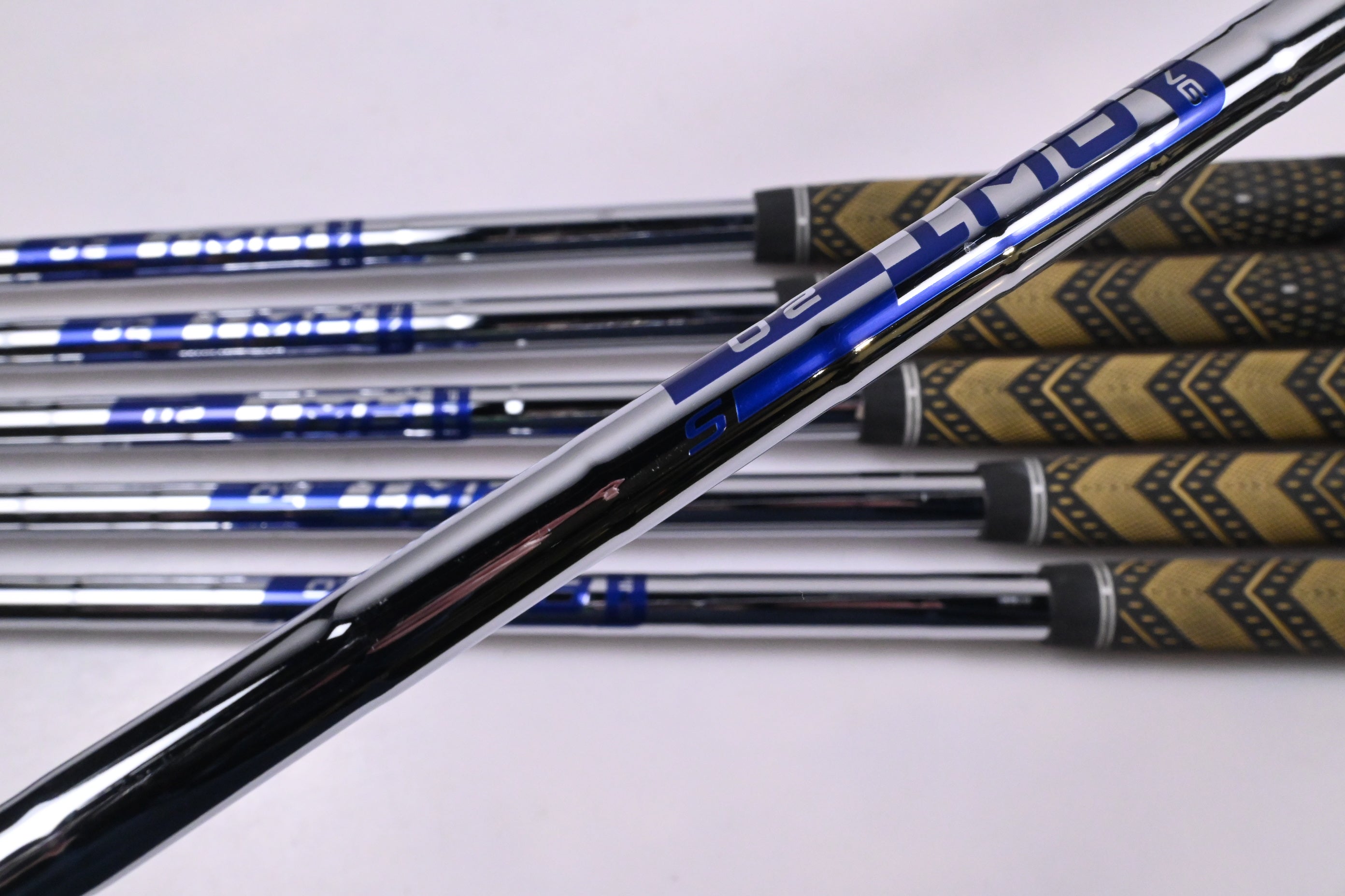 Ping Blueprint Irons / 4-9i / Green Dot / Stiff Flex Ping AWT 2.0 Shafts
