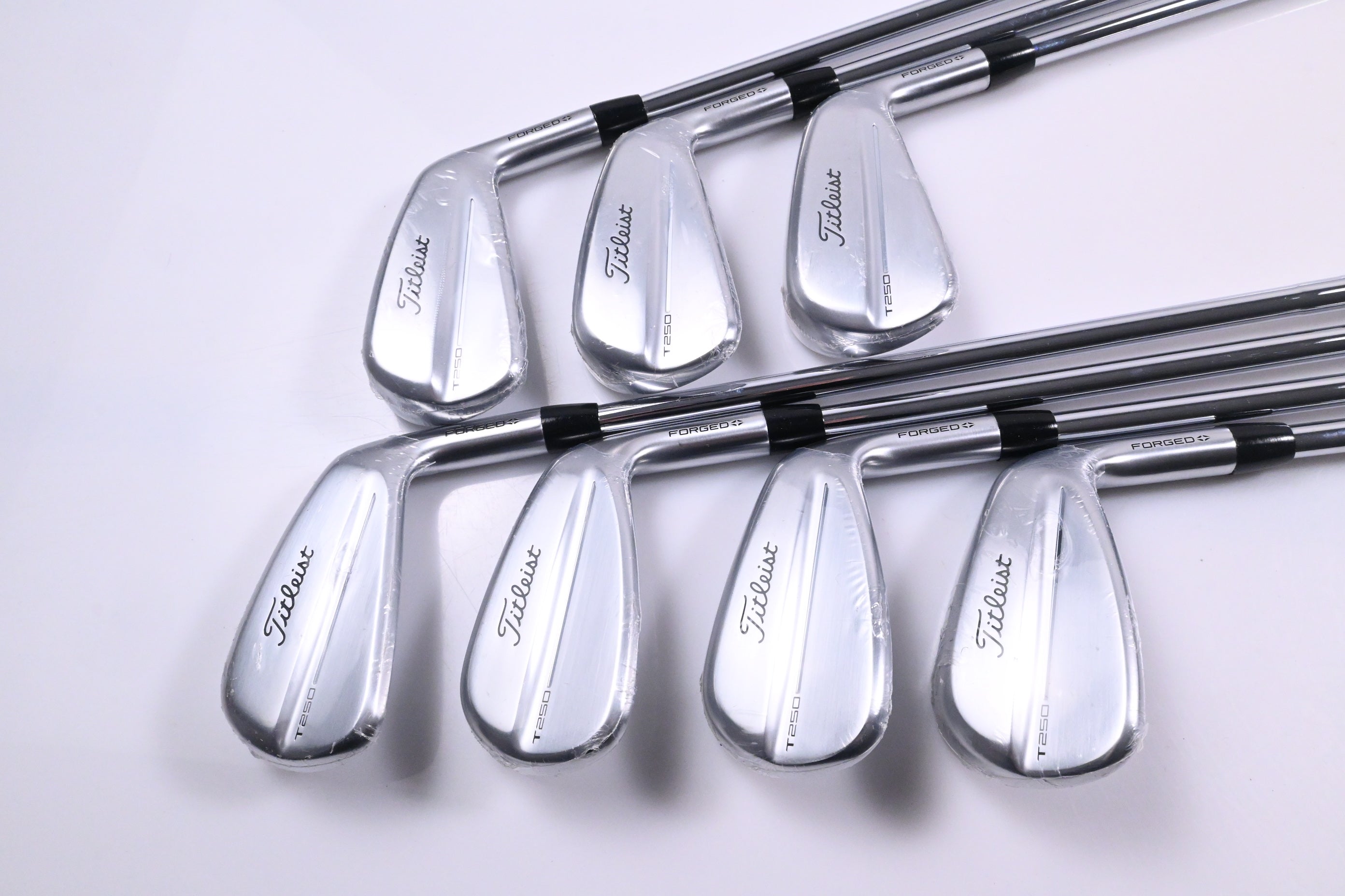 Titleist T250 2025 Irons / 4-PW / Stiff Flex True Temper AMT Black Shafts