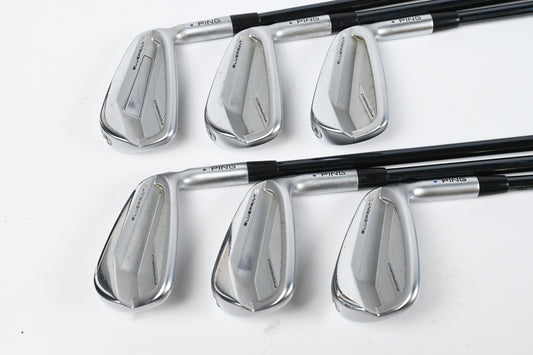 Ping Blueprint S Irons / 5-PW / Blue Dot / Regular Flex Recoil Dart 75 Shafts