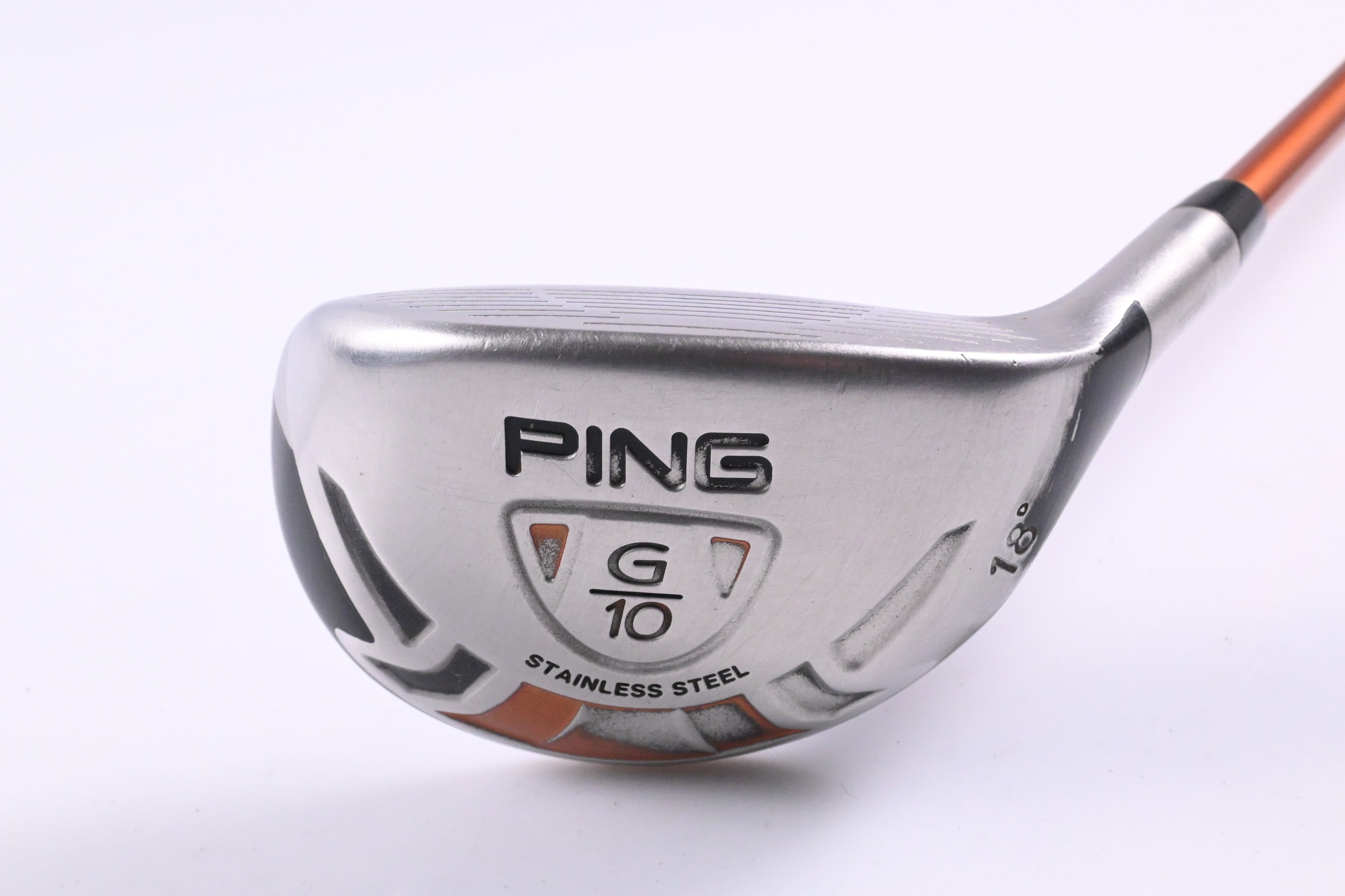Ping G10 #2 Hybrid / 18 Degree / Stiff Flex Ping TFC 129 Shaft