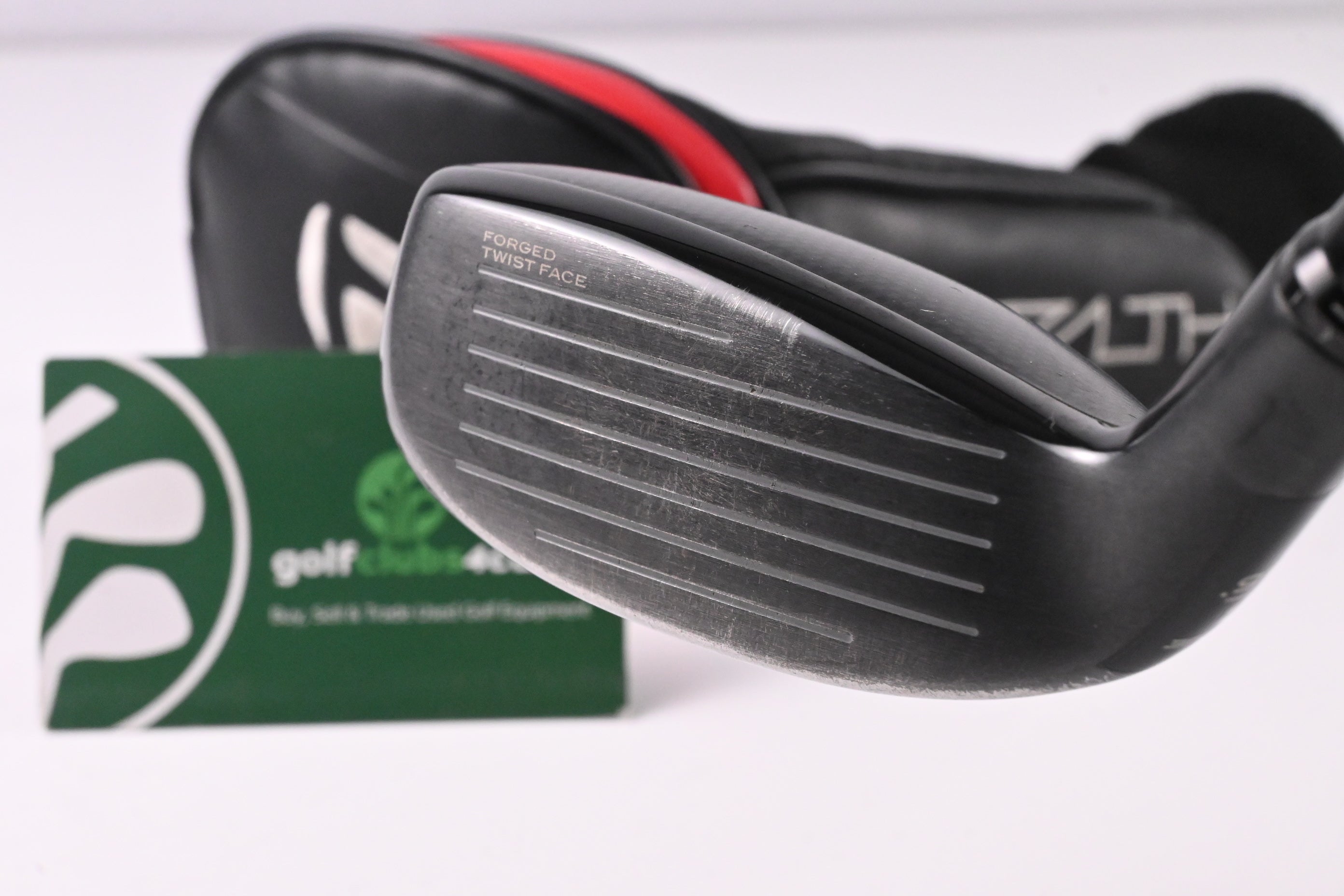 Taylormade Stealth Plus #3 Hybrid / 19.5 Degree / Stiff Flex KBS Hybrid 80 Shaft