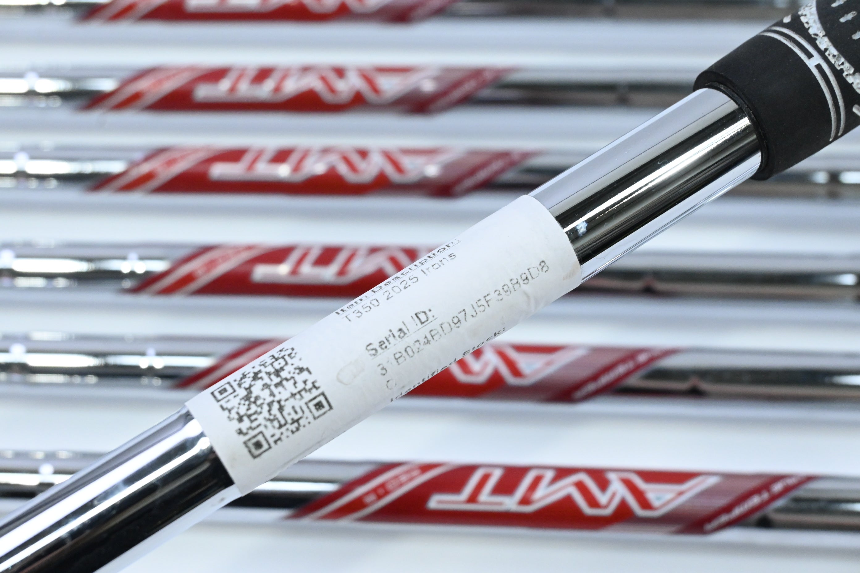 Titleist T350 2025 Irons / 5-PW+48° / Regular Flex AMT Red Shafts