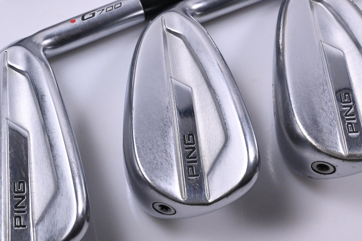Ping G700 Irons / 5-9i / Red Dot / Senior Flex Ping Alta CB Shafts