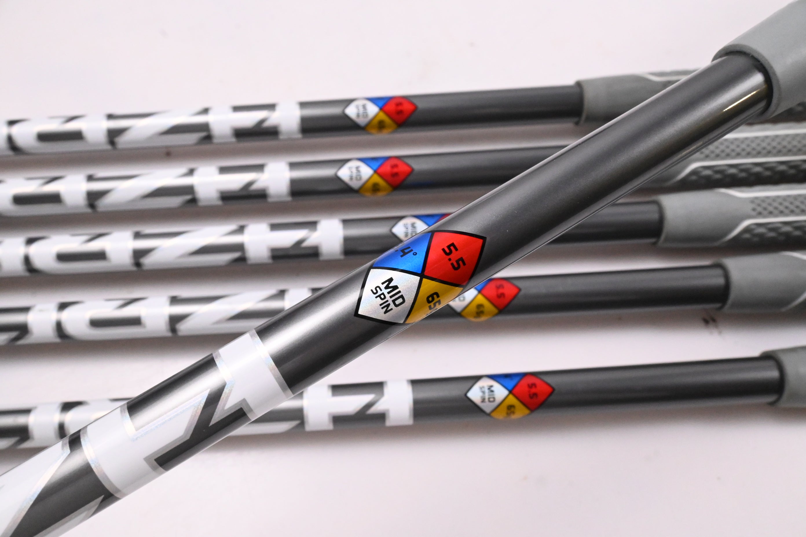 Callaway Paradym Irons / 6-PW+GW / Regular Flex Hzrdus Gen4 Silver 65 Shafts