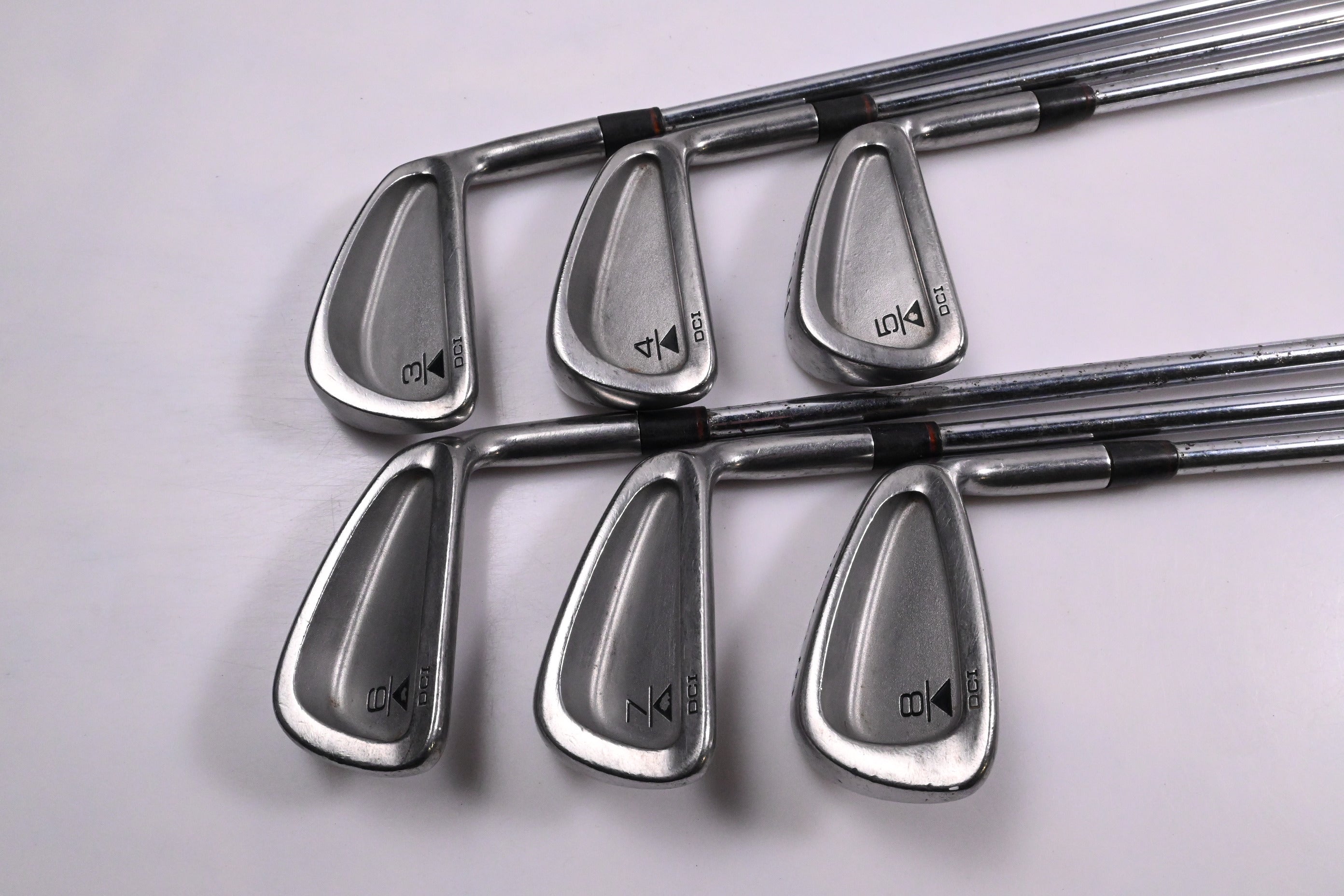 Titleist DCI 962 Irons / 3-8i / Regular Flex Titleist Tri Spec Shafts