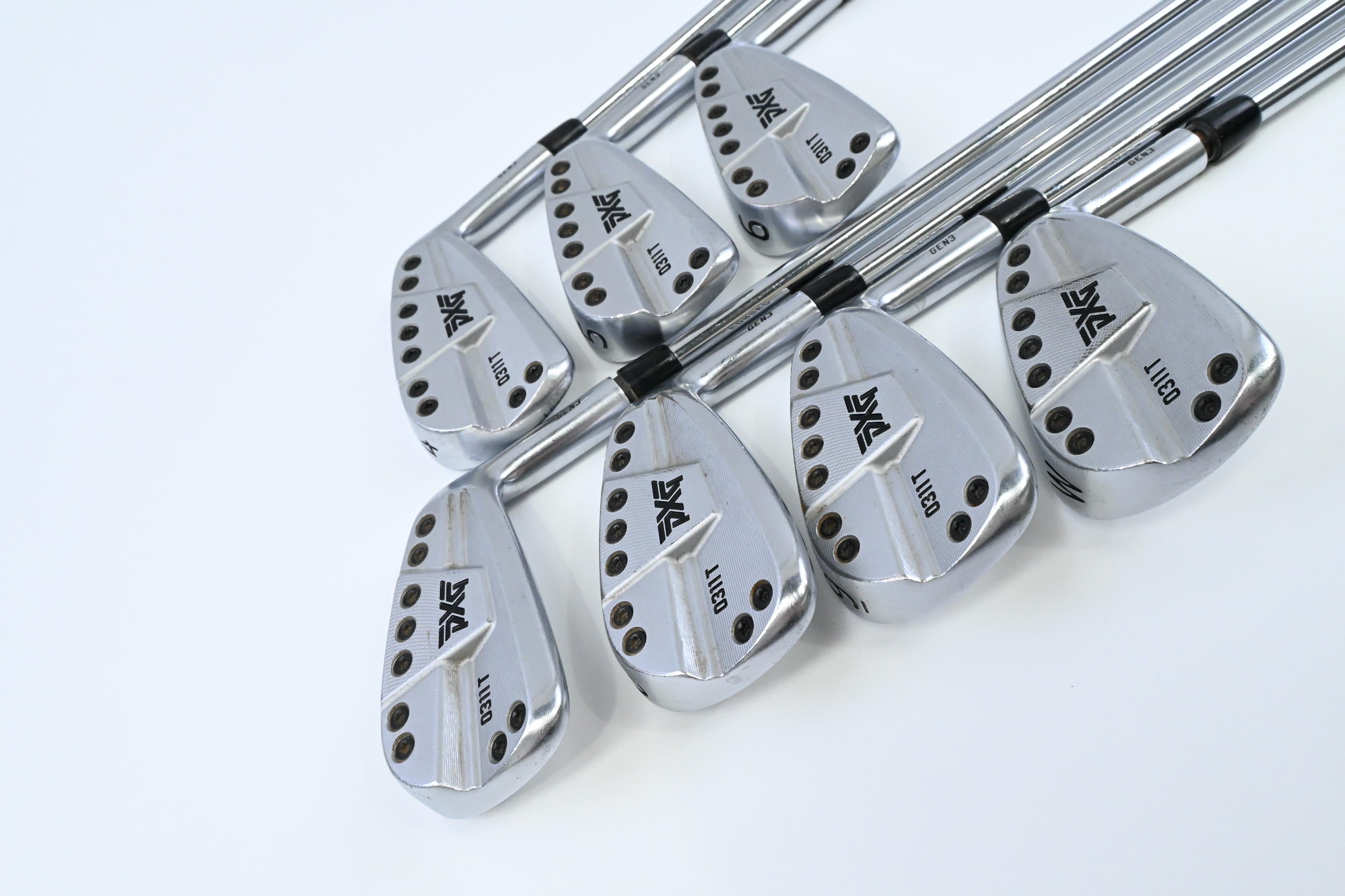 PXG 0311 T Gen3 Irons / 4-PW / Stiff Flex Elevate Tour Shafts