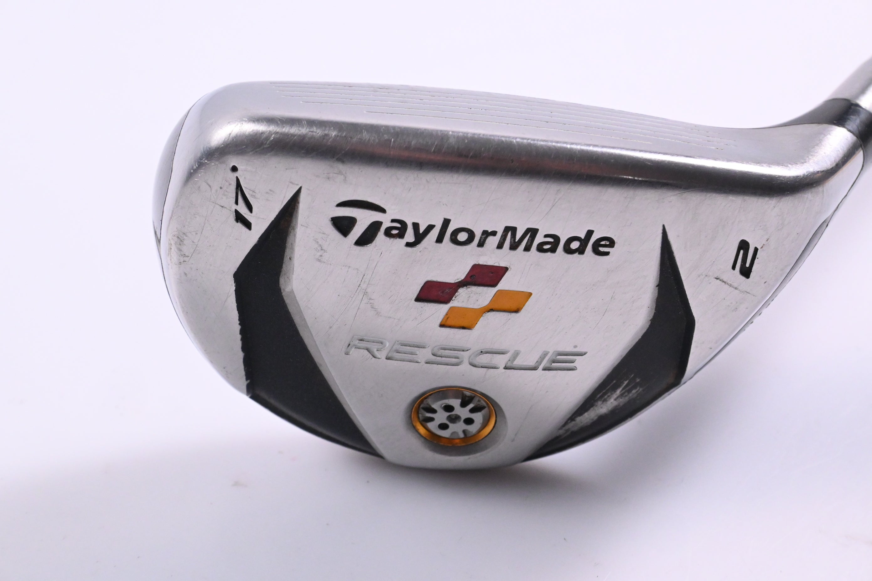 Taylormade Rescue 2009 #2 Hybrid / 17 Degree / Stiff Flex Aldila REAX 65 Shaft