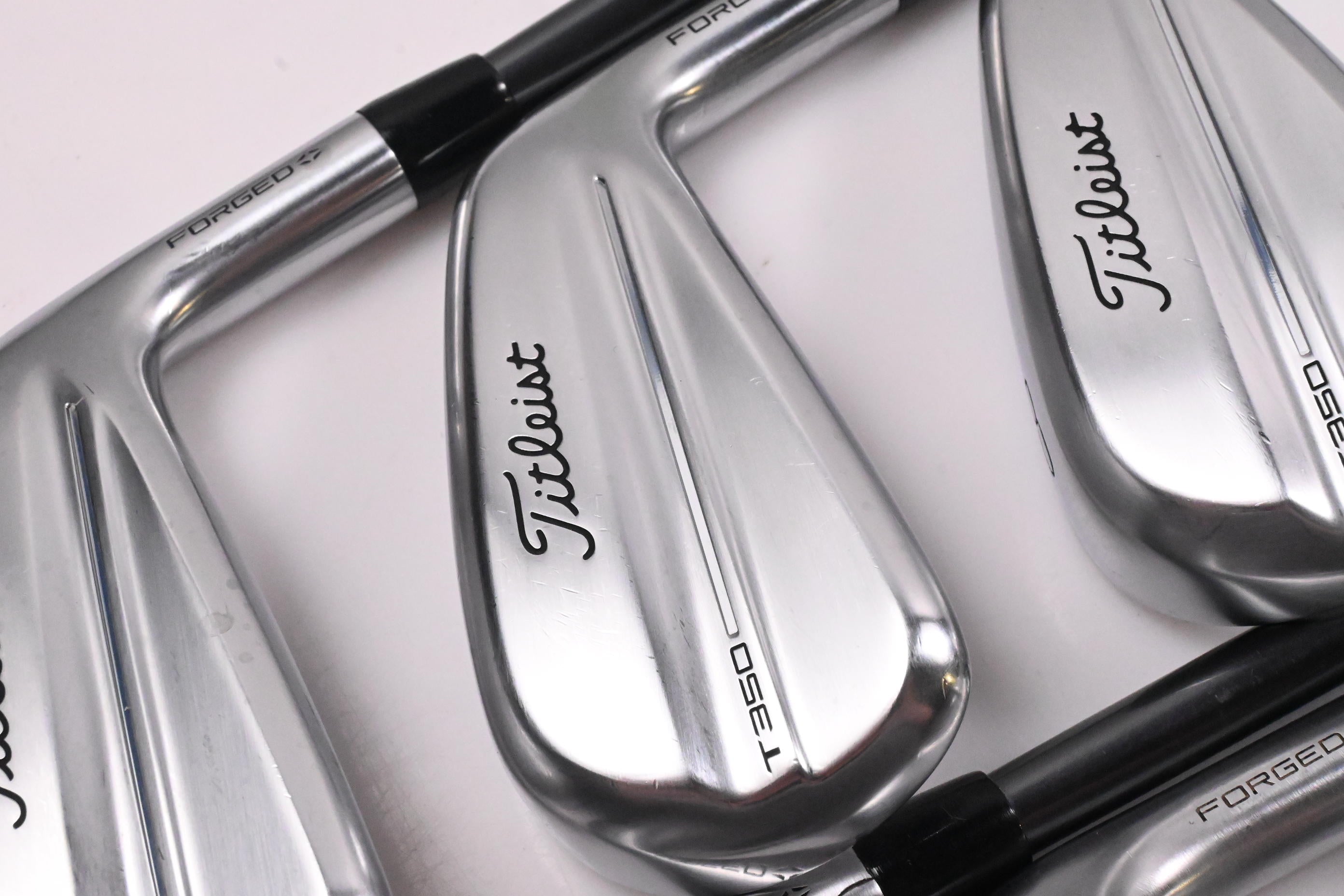 Titleist T350 2025 Irons / 6-9I+48°+53° / Regular Flex MMT Black 65 Shafts