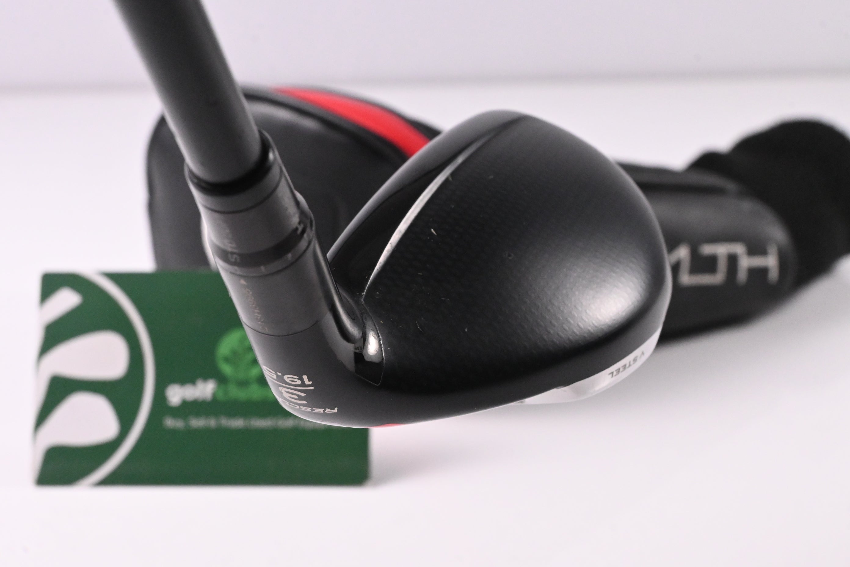 Taylormade Stealth Plus #3 Hybrid / 19.5 Degree / Stiff Flex KBS Hybrid 80 Shaft