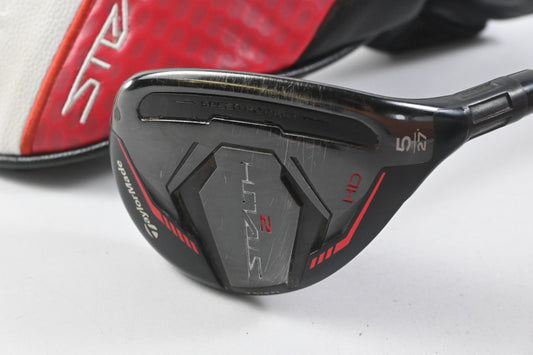 Taylormade Stealth 2 HD #5 Hybrid / 27 Degree / Senior Flex Speeder NX Red 50