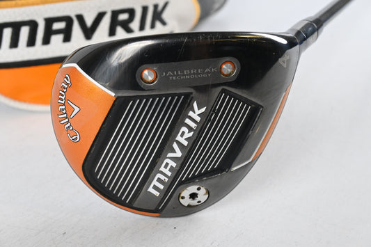 Callaway Mavrik #4 Wood / 16.5 Degree / Stiff Flex Evenflow Riptide 70 Shaft