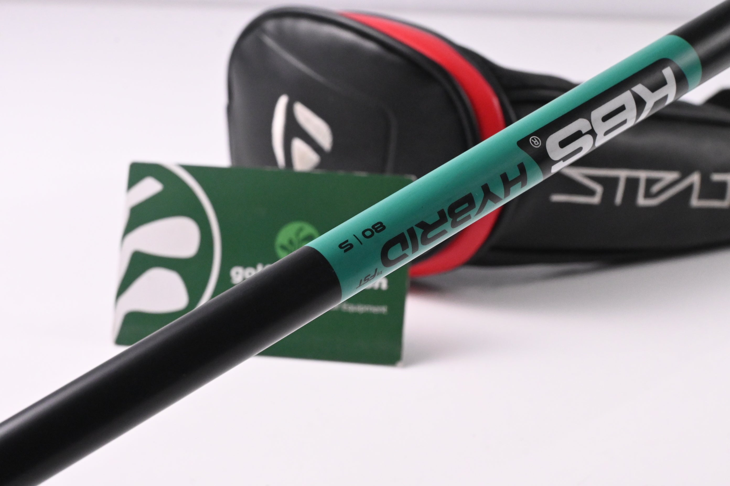 Taylormade Stealth Plus #3 Hybrid / 19.5 Degree / Stiff Flex KBS Hybrid 80 Shaft